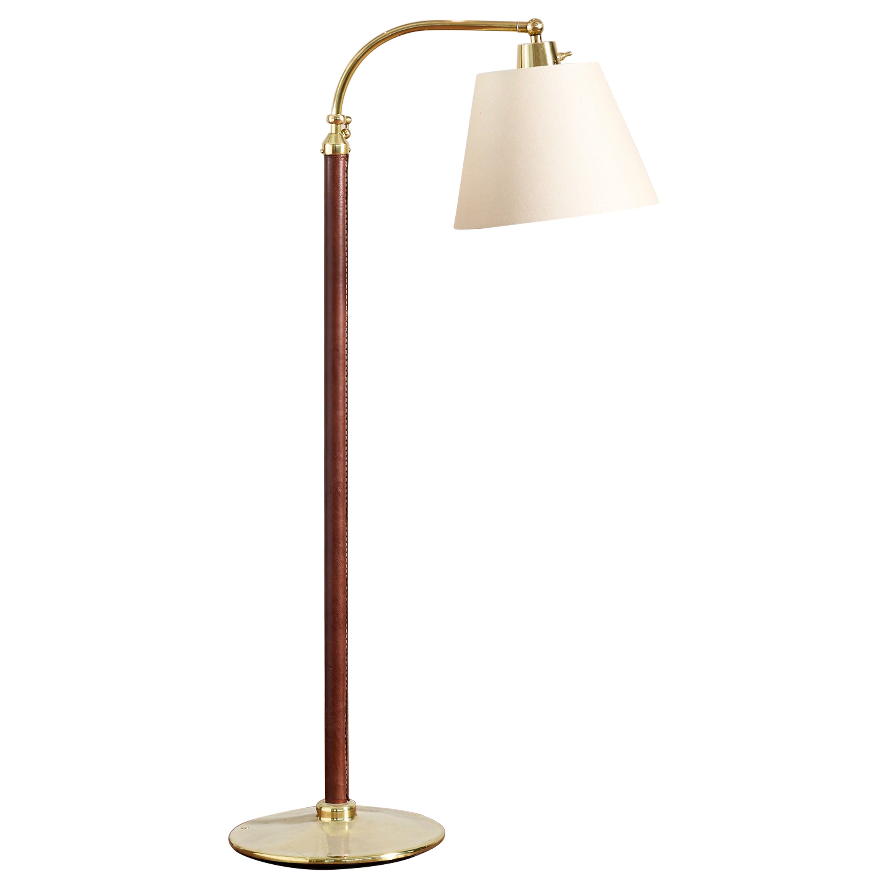 Jacques Adnet Style Floor Lamp