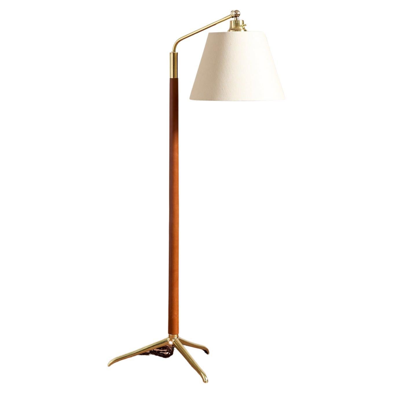 Lampadaire de style Jacques Adnet