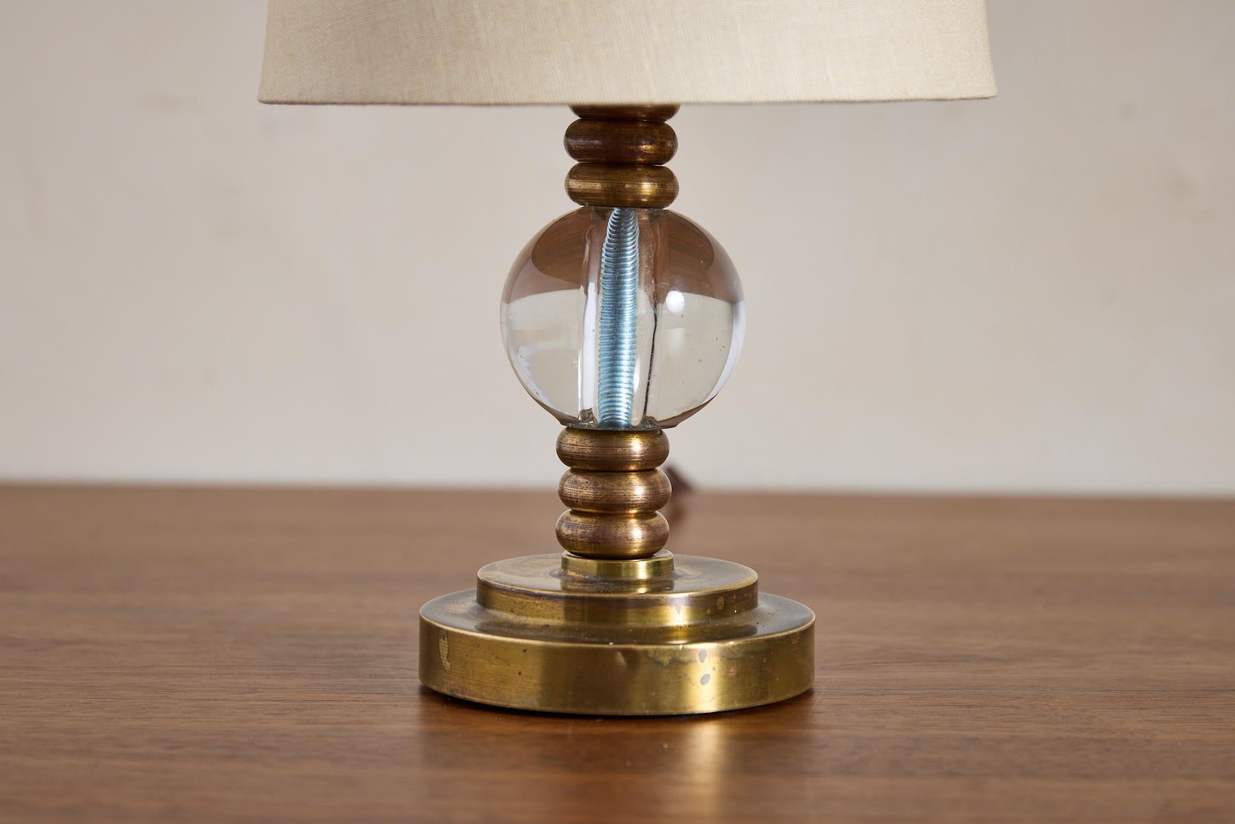 Jacques Adnet Style Lamp In Good Condition For Sale In Beverly Hills, CA