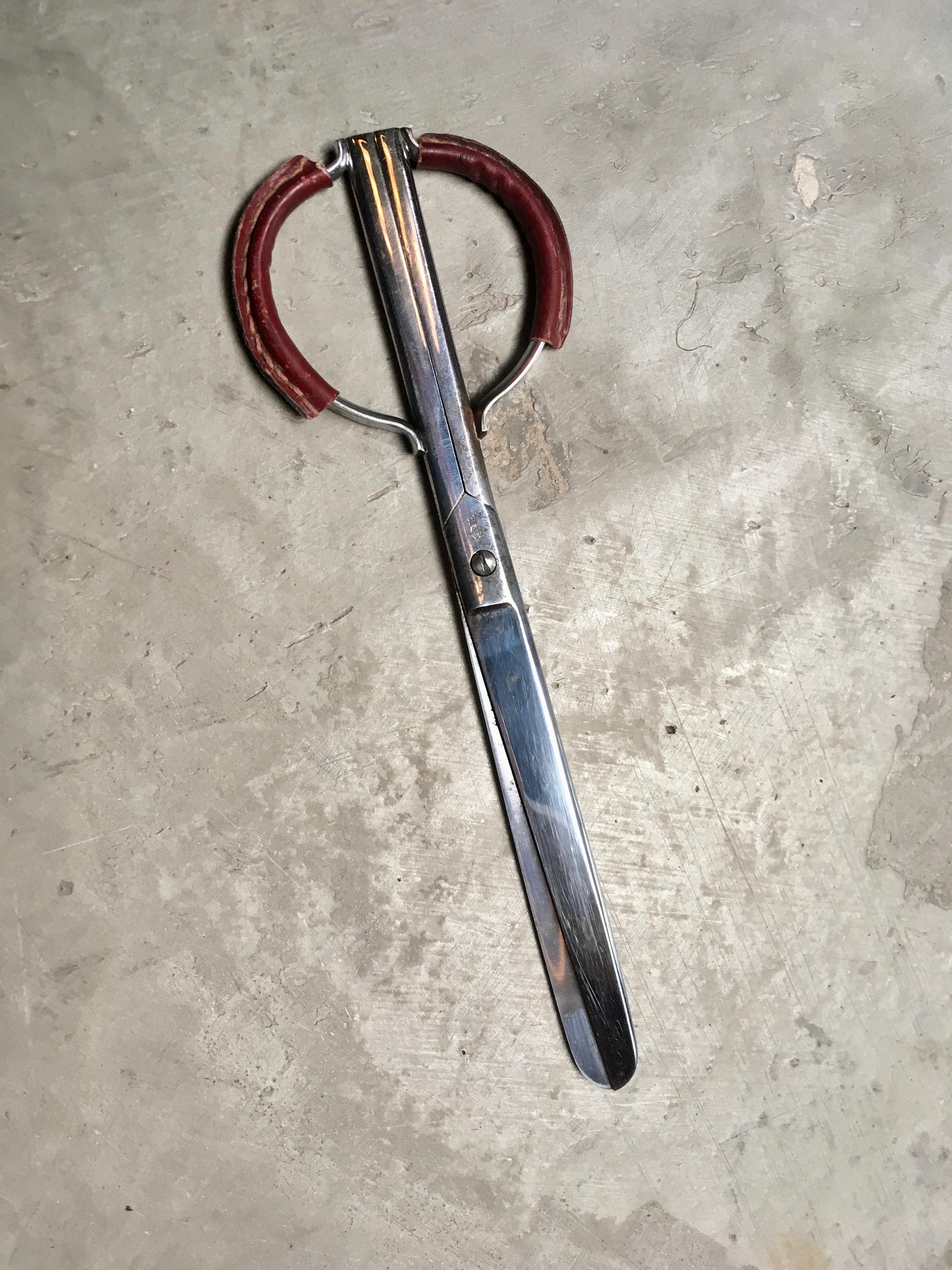 French Jacques Adnet Style Scissors