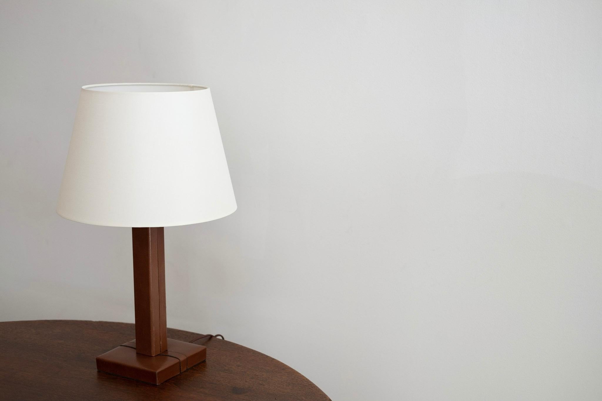 jacques adnet lamp