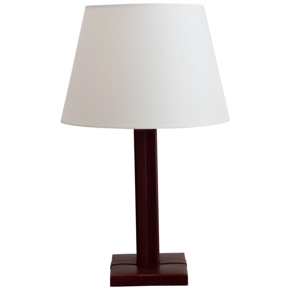 Jacques Adnet Style Table Lamp