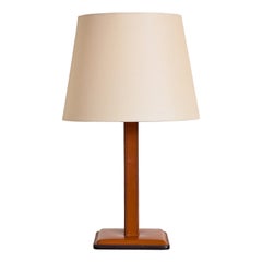 Jacques Adnet Style Table Lamp