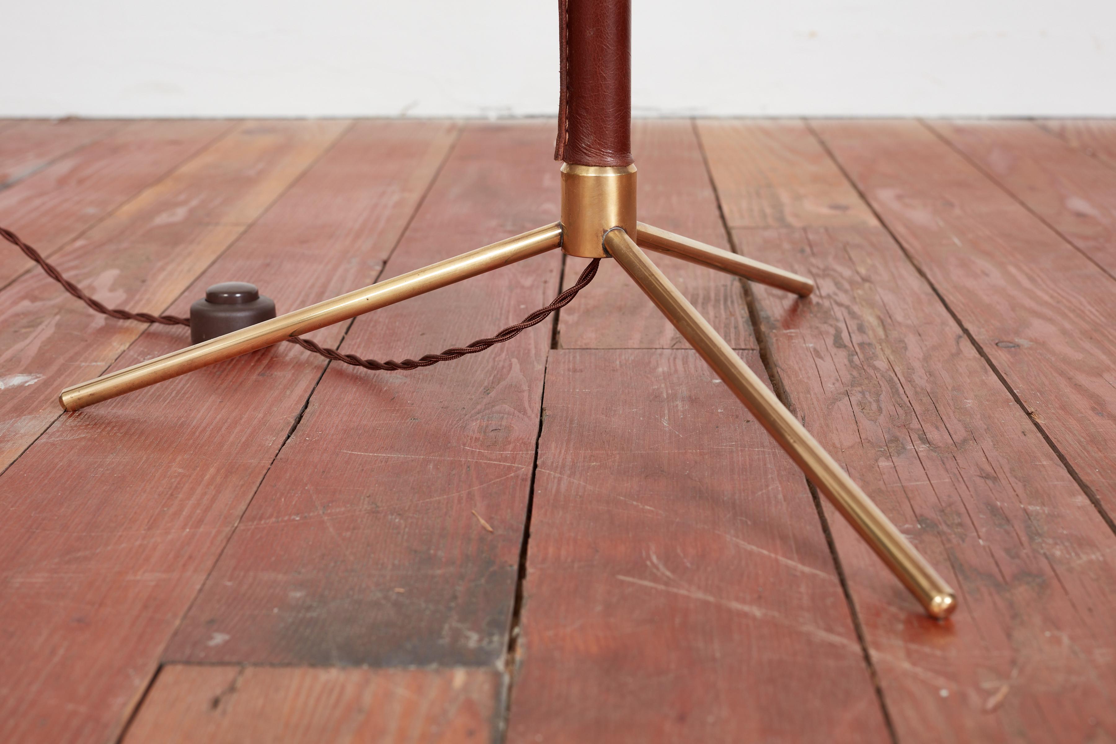 Jacques Adnet Syle Floor Lamp For Sale 4