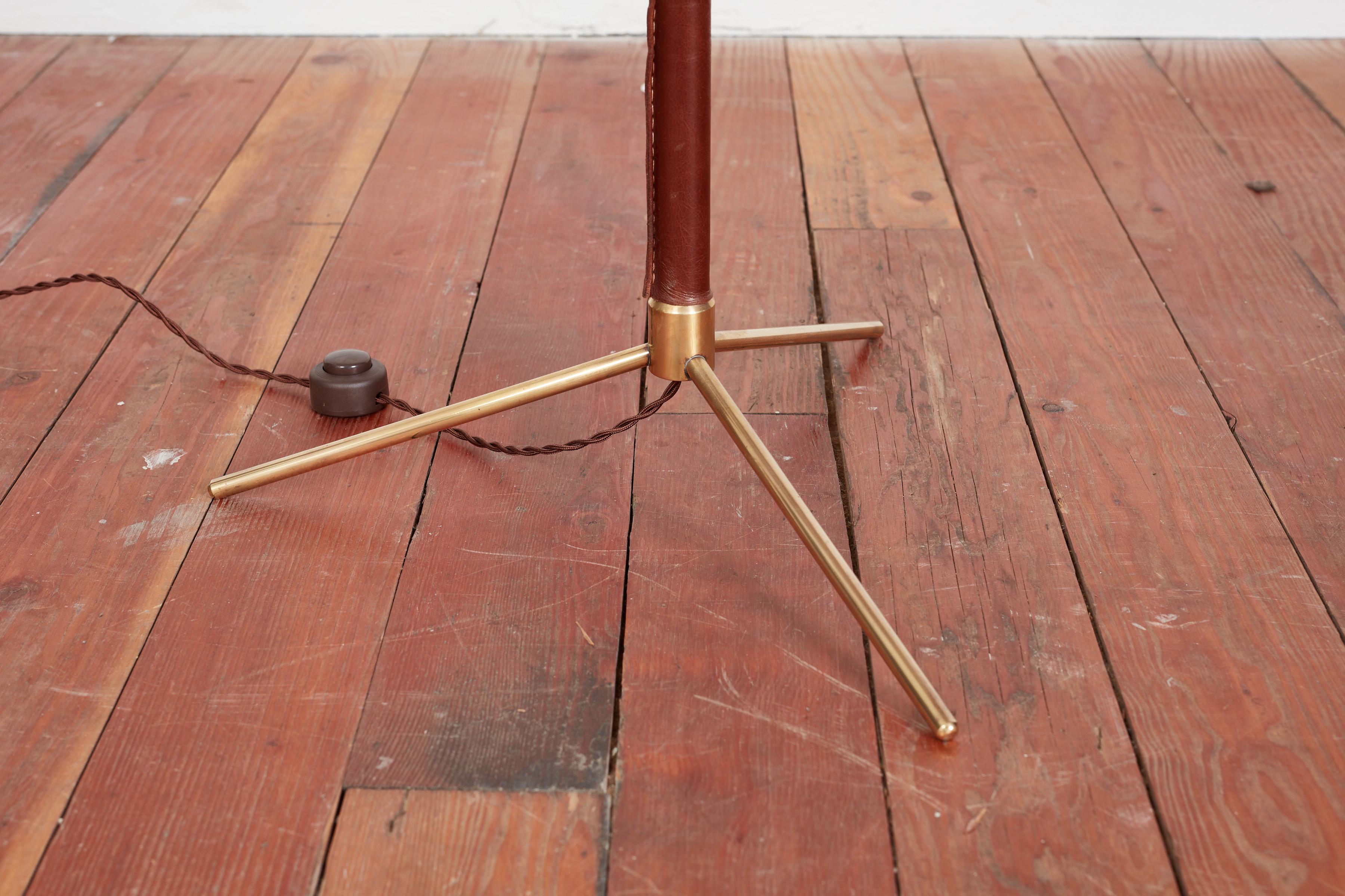 Jacques Adnet Syle Floor Lamp For Sale 3