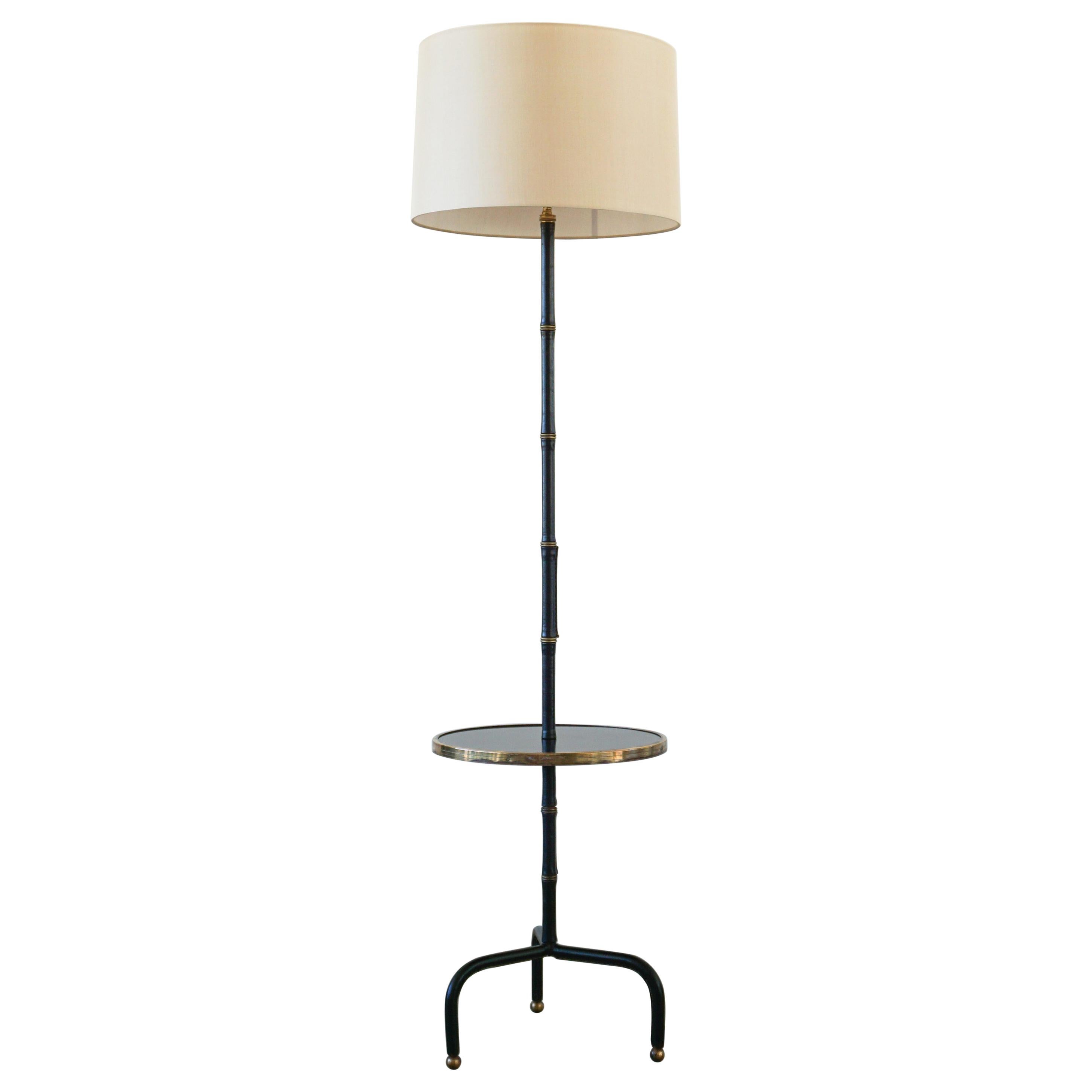Jacques Adnet Table Floor Lamp