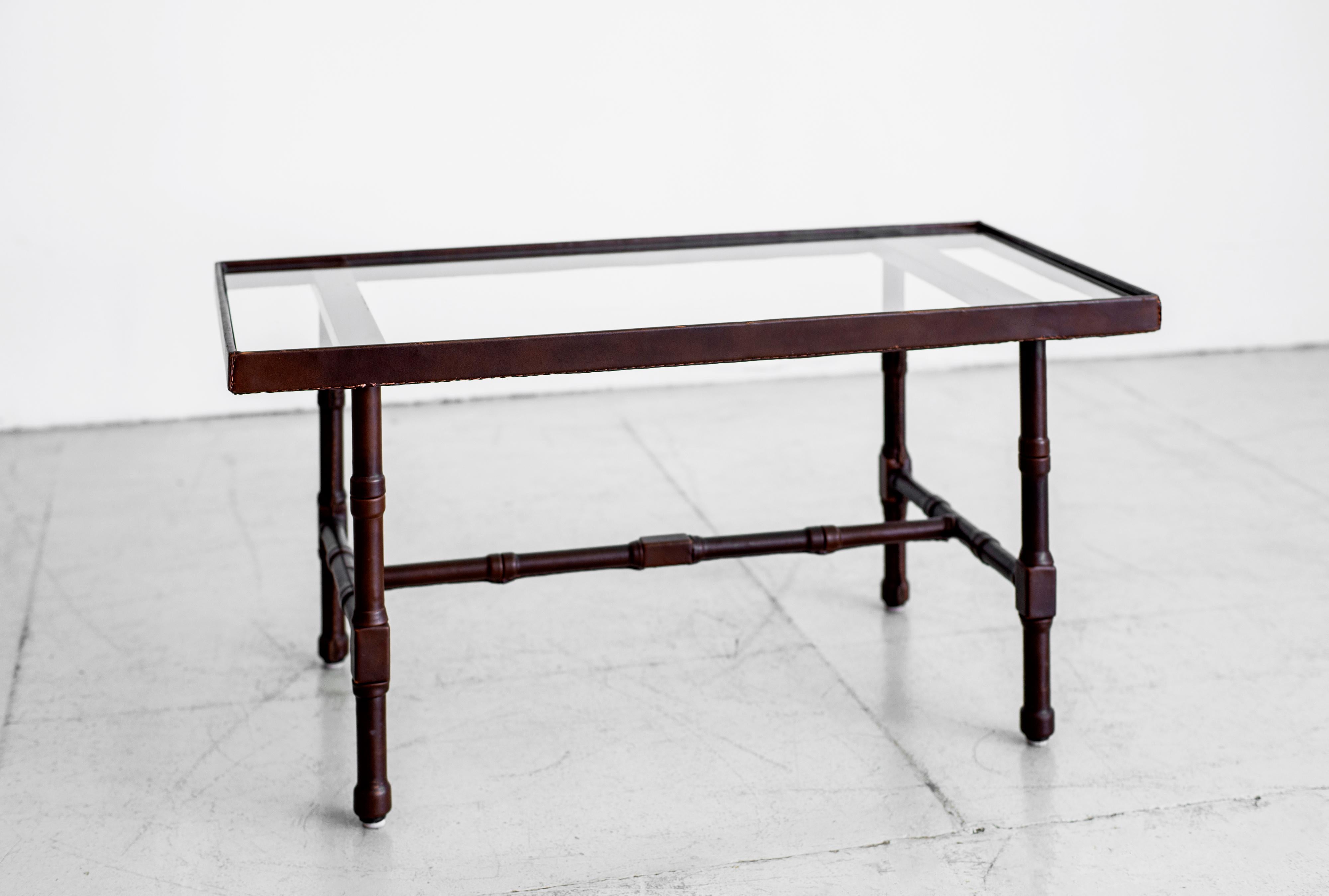 Jacques Adnet Table In Good Condition In Beverly Hills, CA