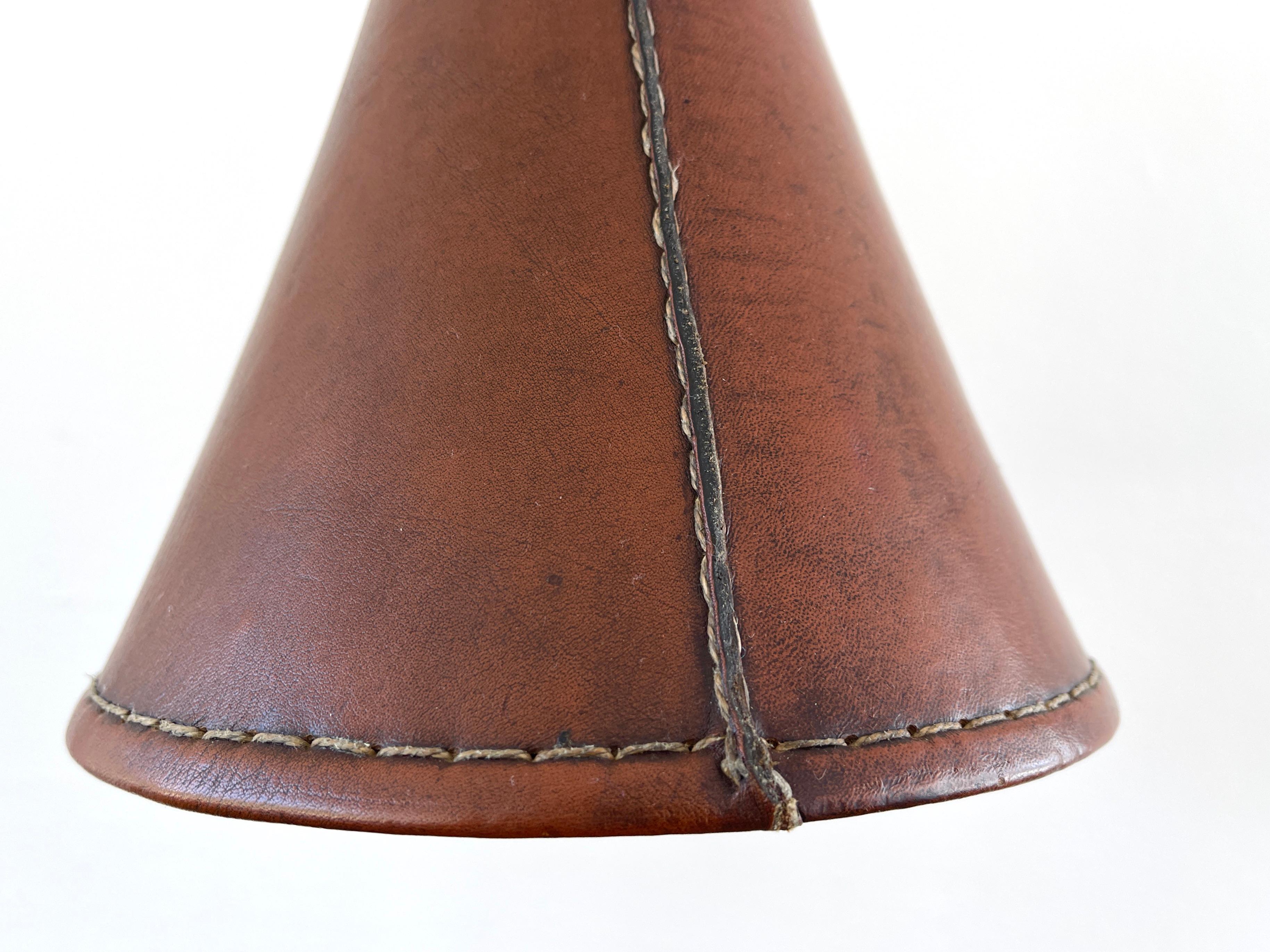 Mid-20th Century Jacques Adnet Table Lamp