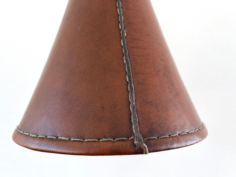 Mid-20th Century Jacques Adnet Table Lamp For Sale