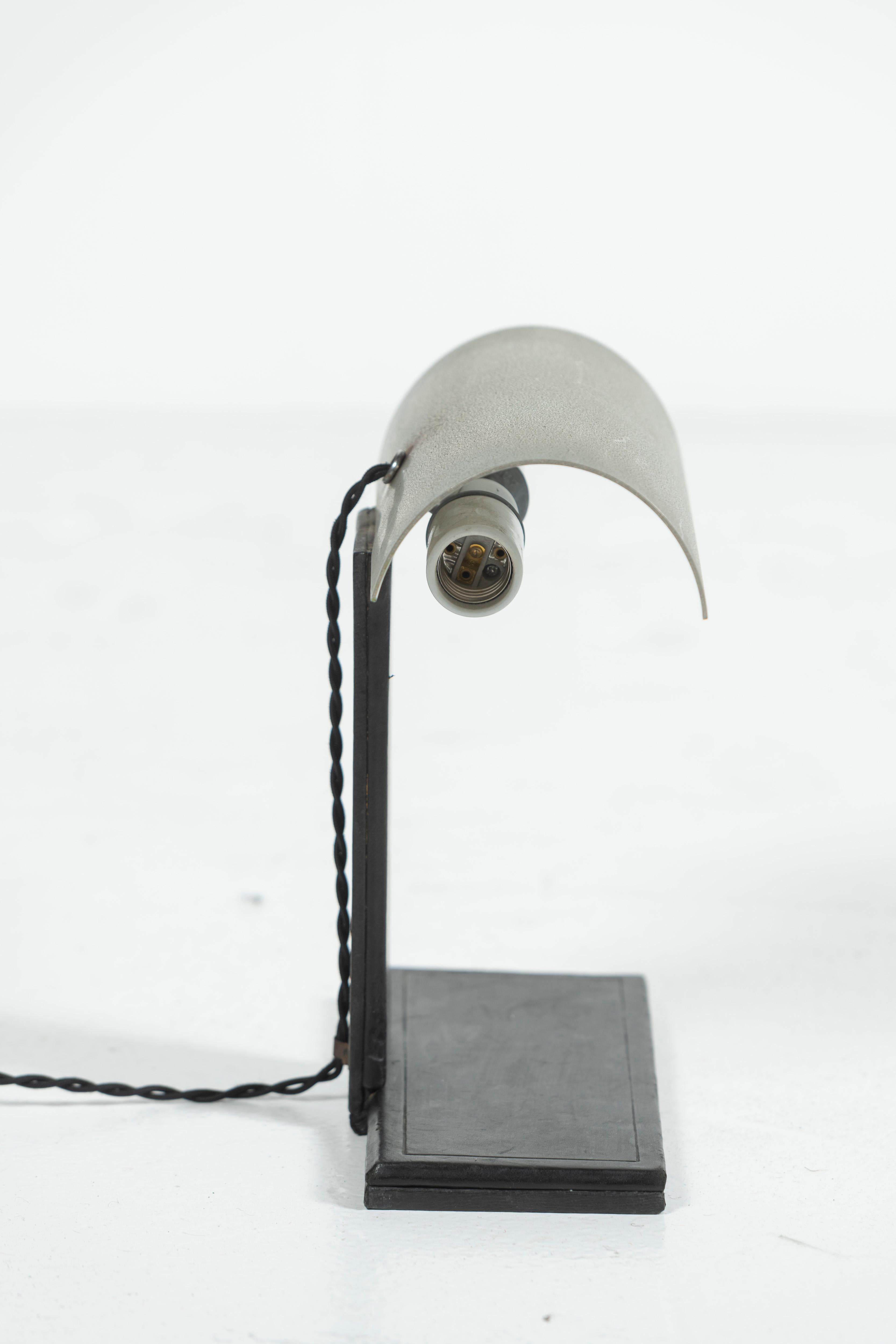 Jacques Adnet Table Lamp, France, 1940 For Sale 2