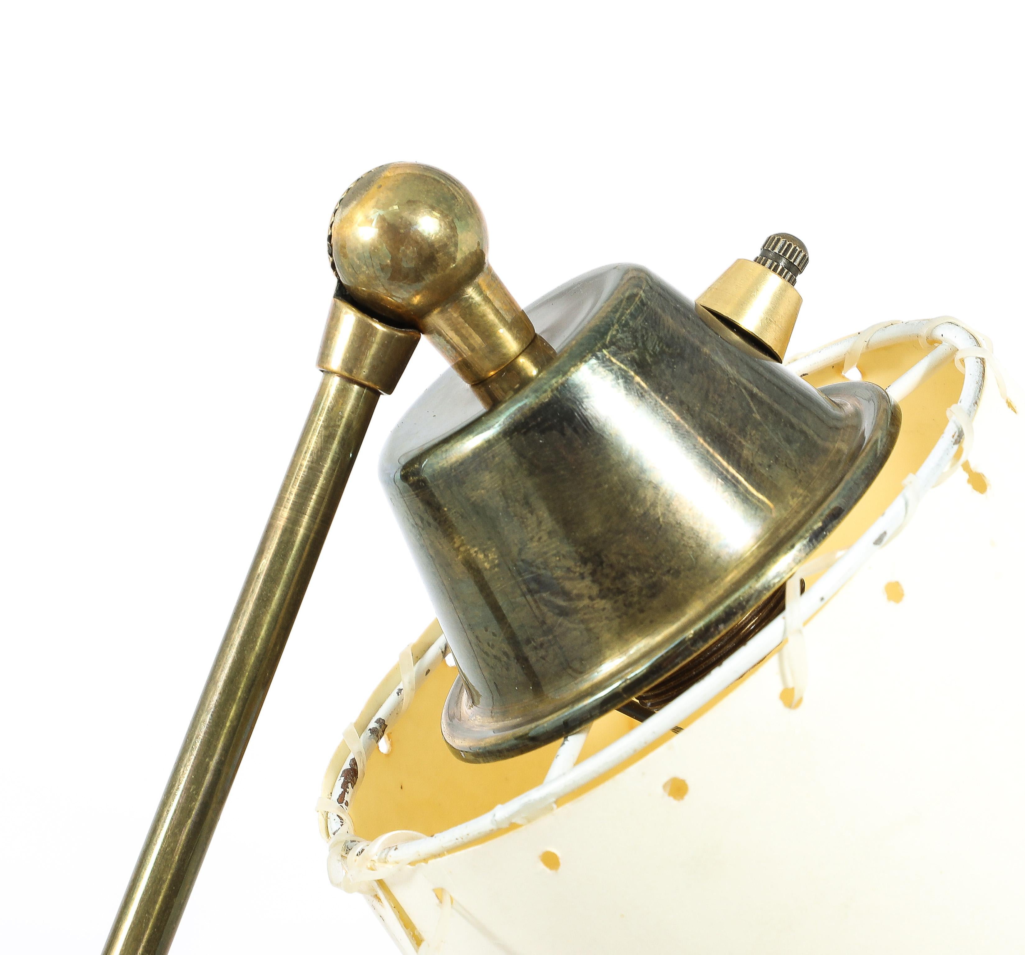 Jacques Adnet Triple Head Floor Lamp, France 1950's For Sale 6