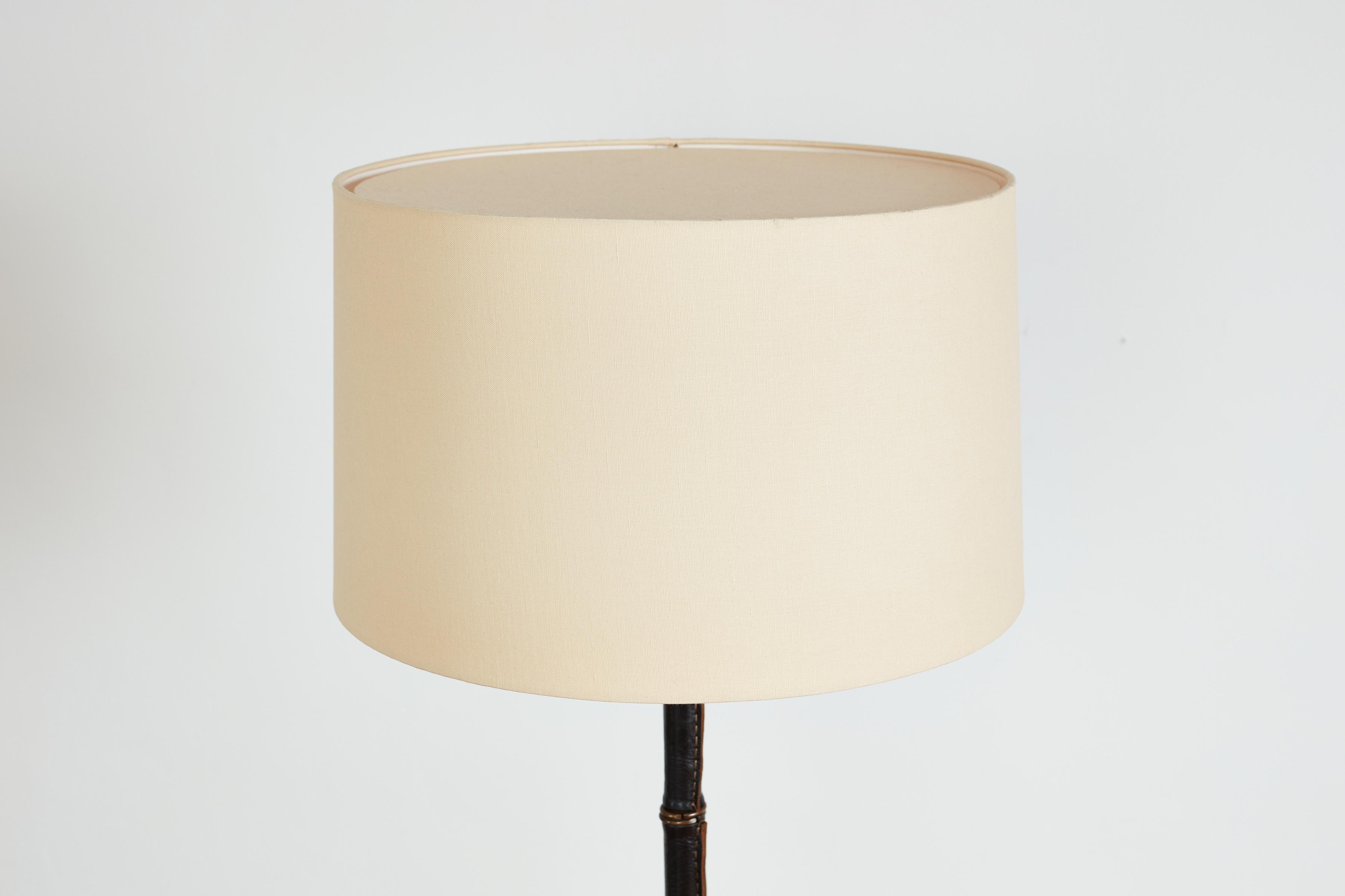 Jacques Adnet Tripod Floor Lamp For Sale 1