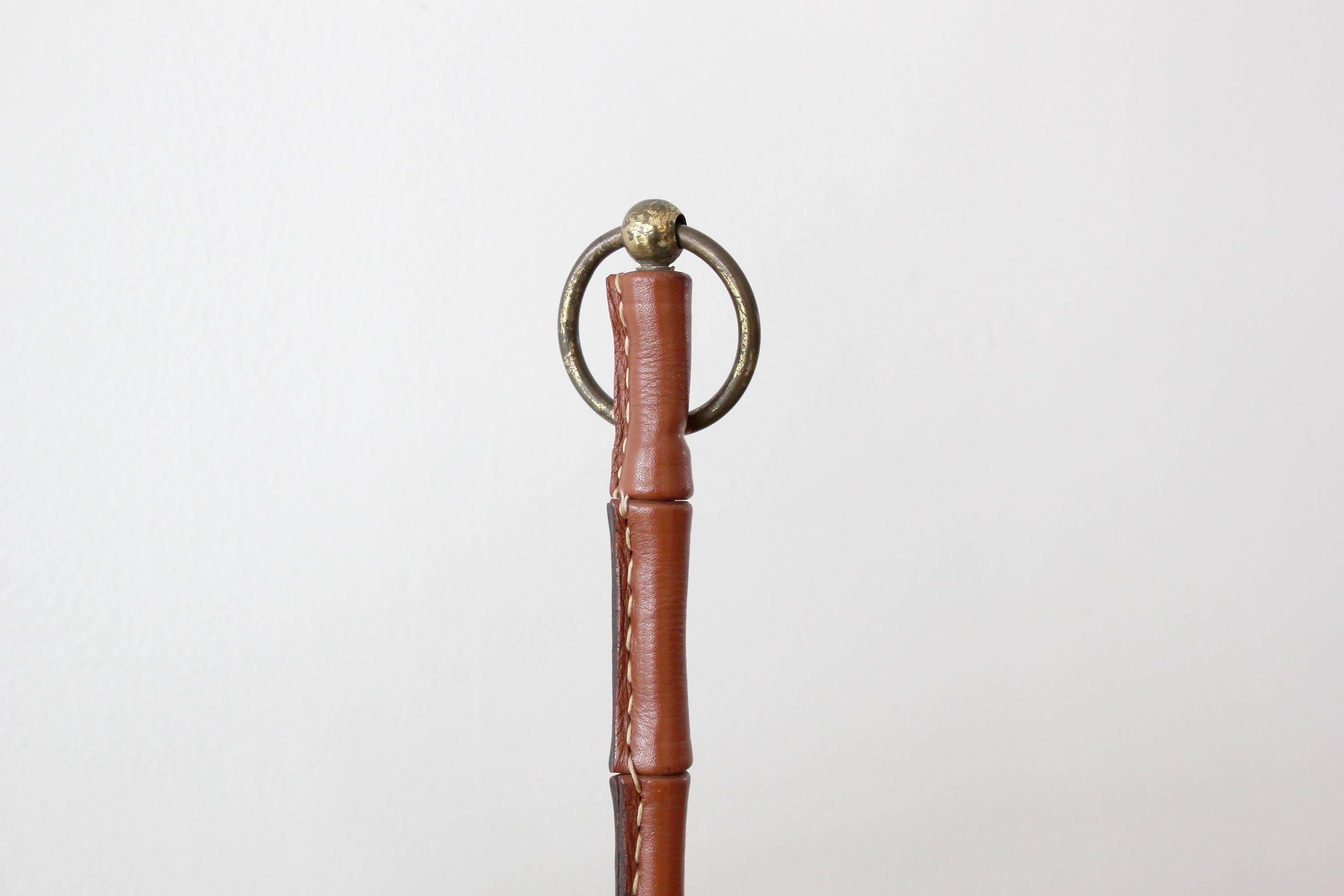 Mid-20th Century Jacques Adnet Umbrella Stand