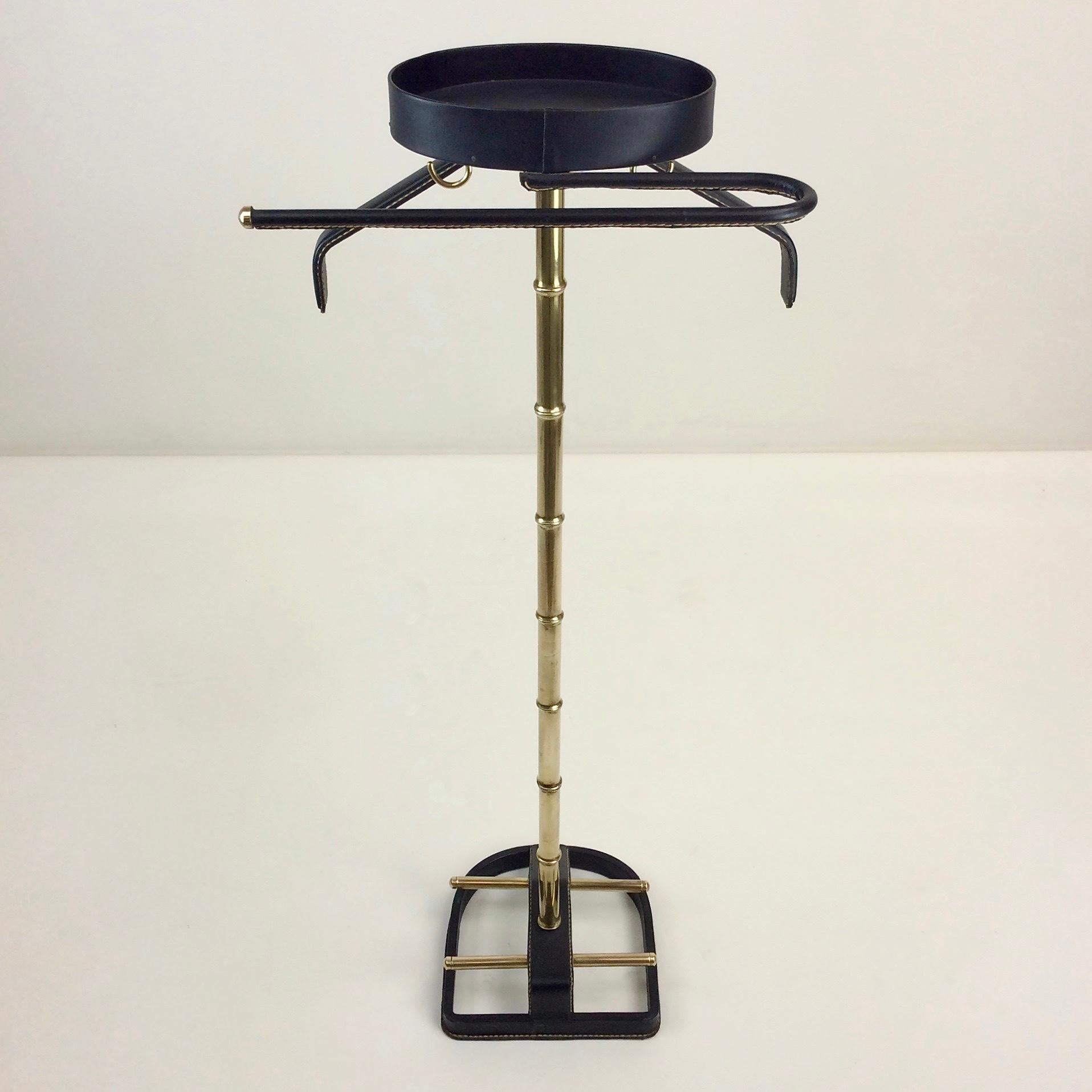 Jacques Adnet Valet Muet, circa 1960, France In Good Condition For Sale In Brussels, BE