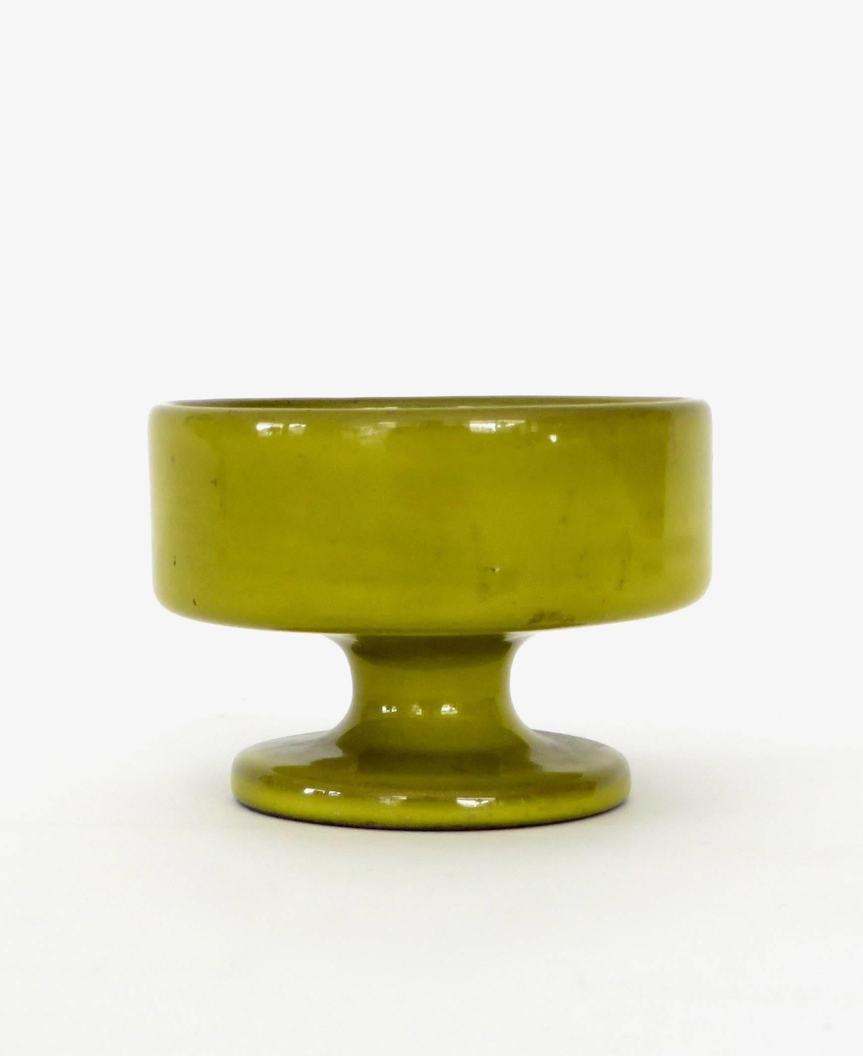 Jacques and Dani Ruelland Chartreuse Green French Ceramic Chalice 6