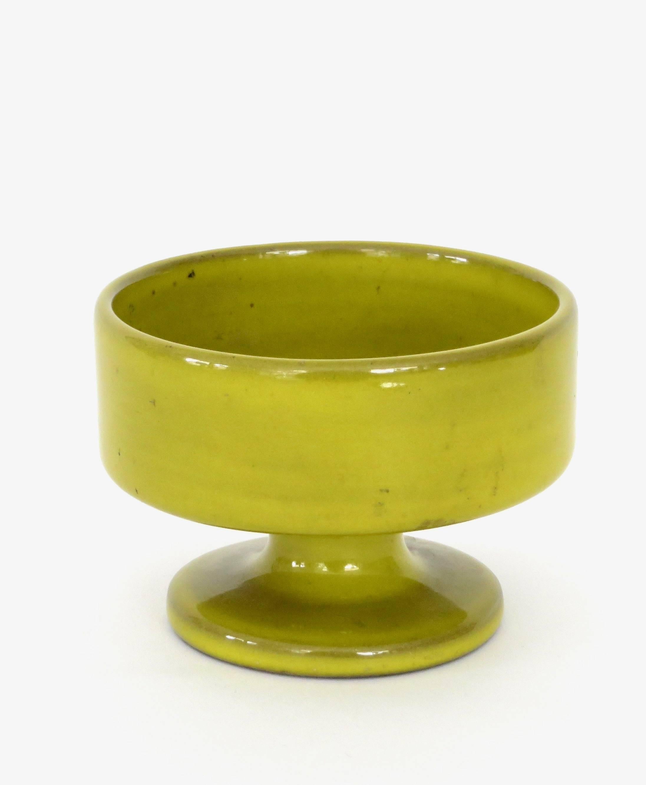 Jacques and Dani Ruelland Chartreuse Green French Ceramic Chalice 7