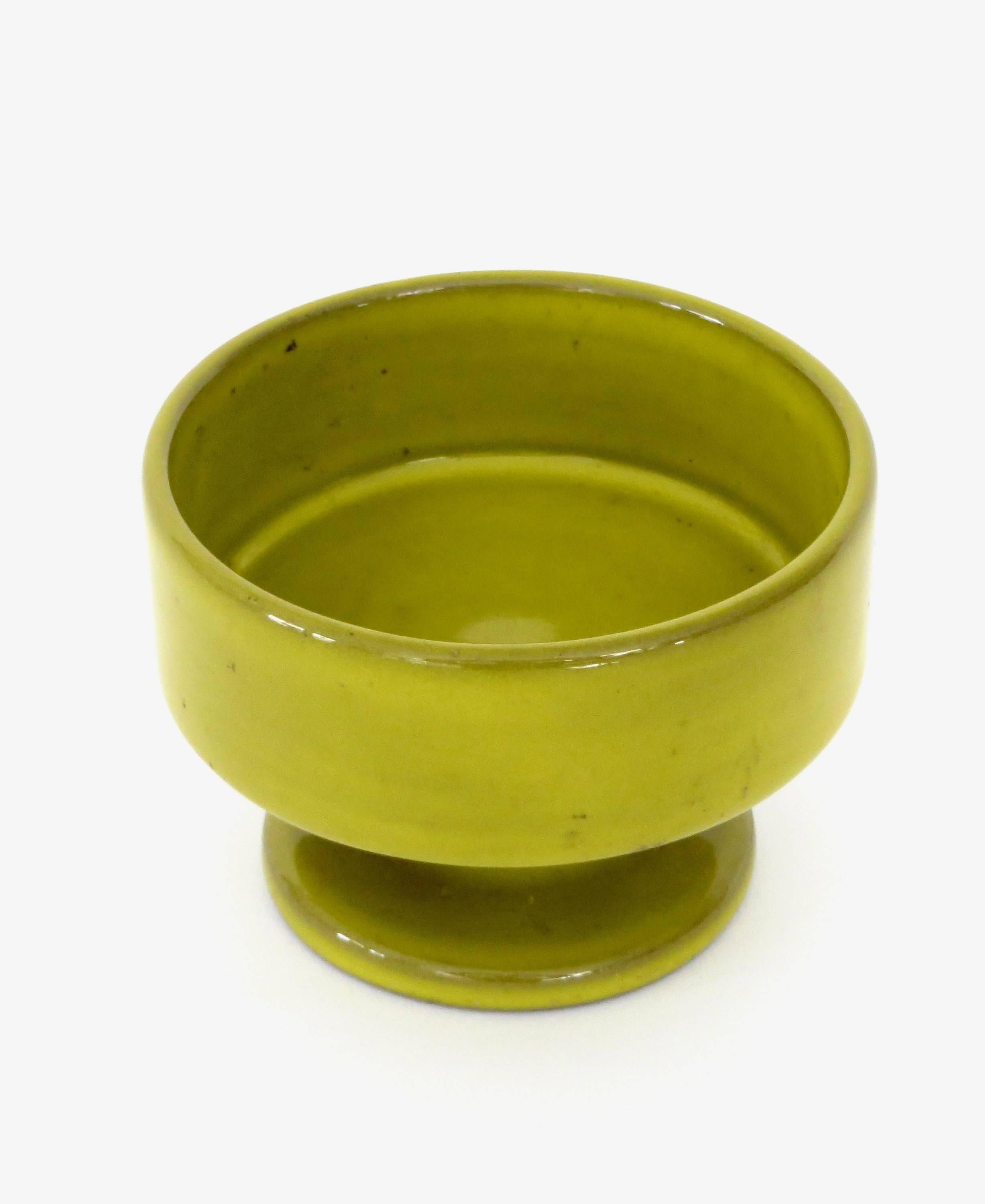 Jacques and Dani Ruelland Chartreuse Green French Ceramic Chalice 8