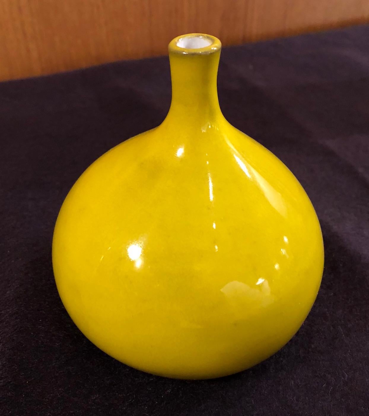 Glazed Jacques and Dani Ruelland French Ceramic Vase