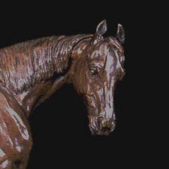 Beggarman - Horse Sculpture - Jacque Auguste Fauginet - French - 1841