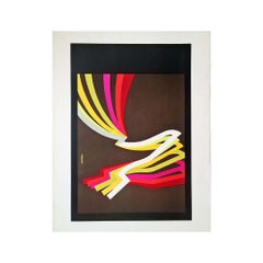 Original lithography by Jacques Auriac for Bally shoes for men - Fashion