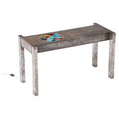 Jacques Avoinet End Table, France 1950's