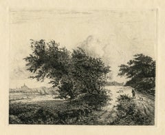 "Le buisson" etching