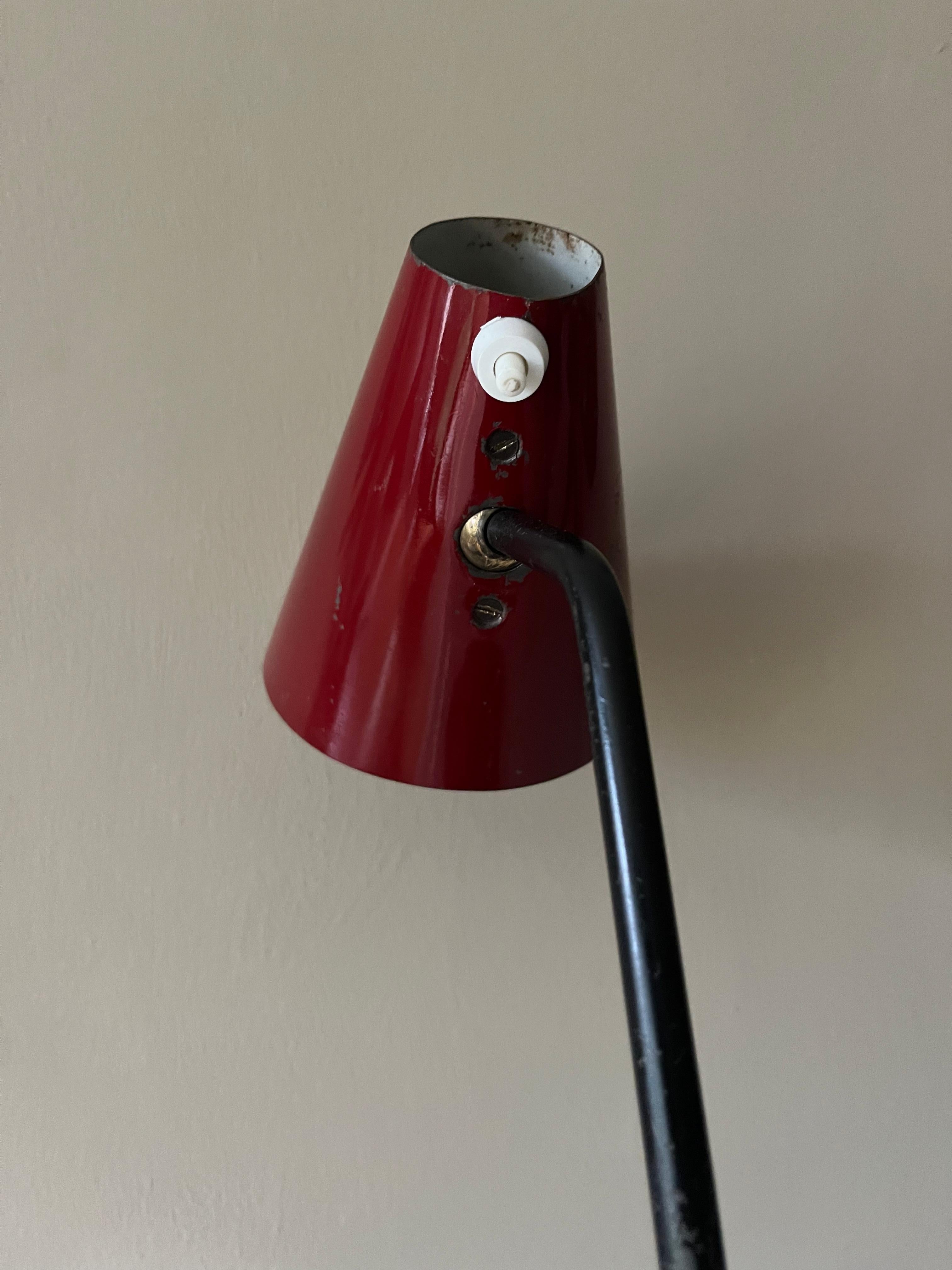 French Jacques Biny desk lamp c.1950’s