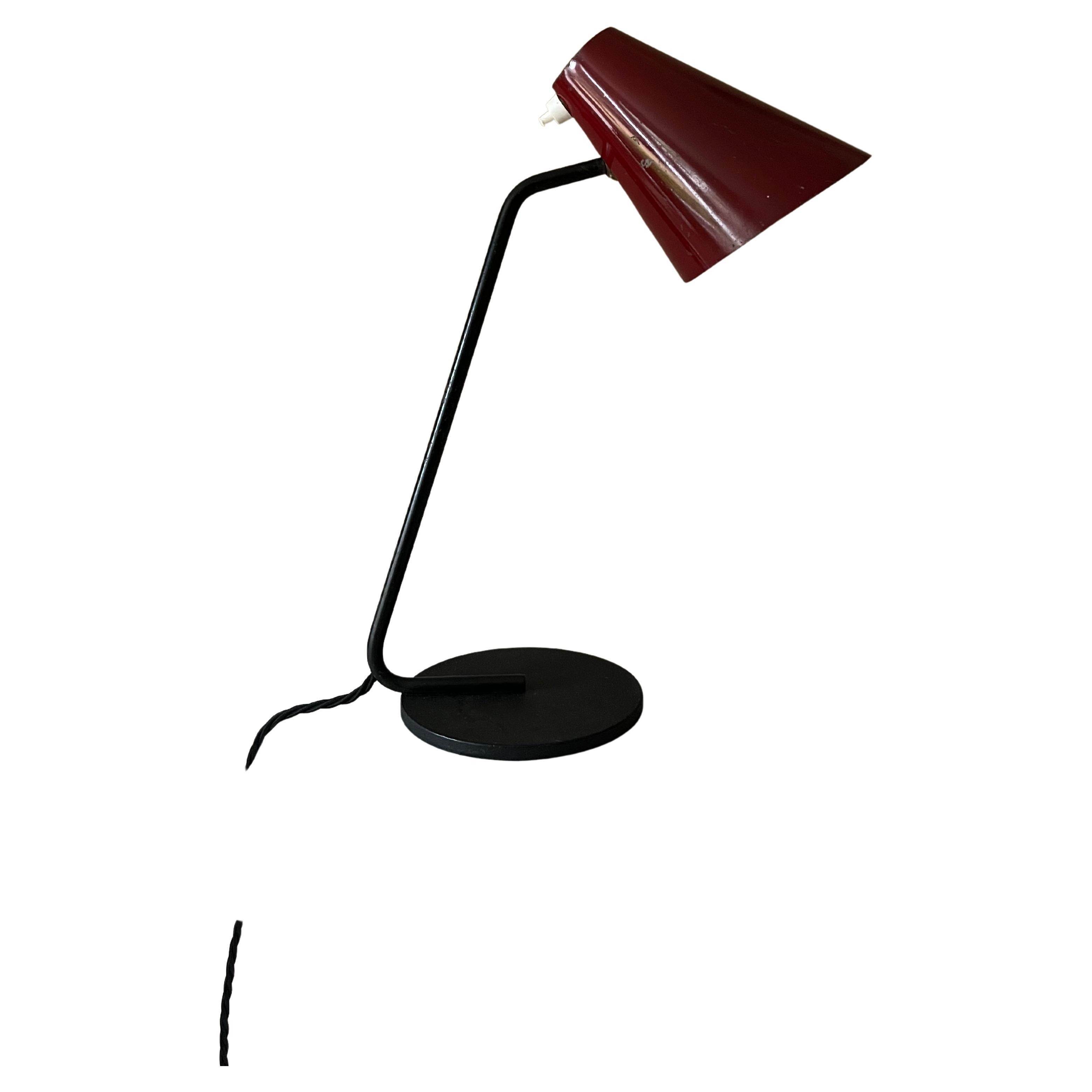 Jacques Biny desk lamp c.1950’s For Sale