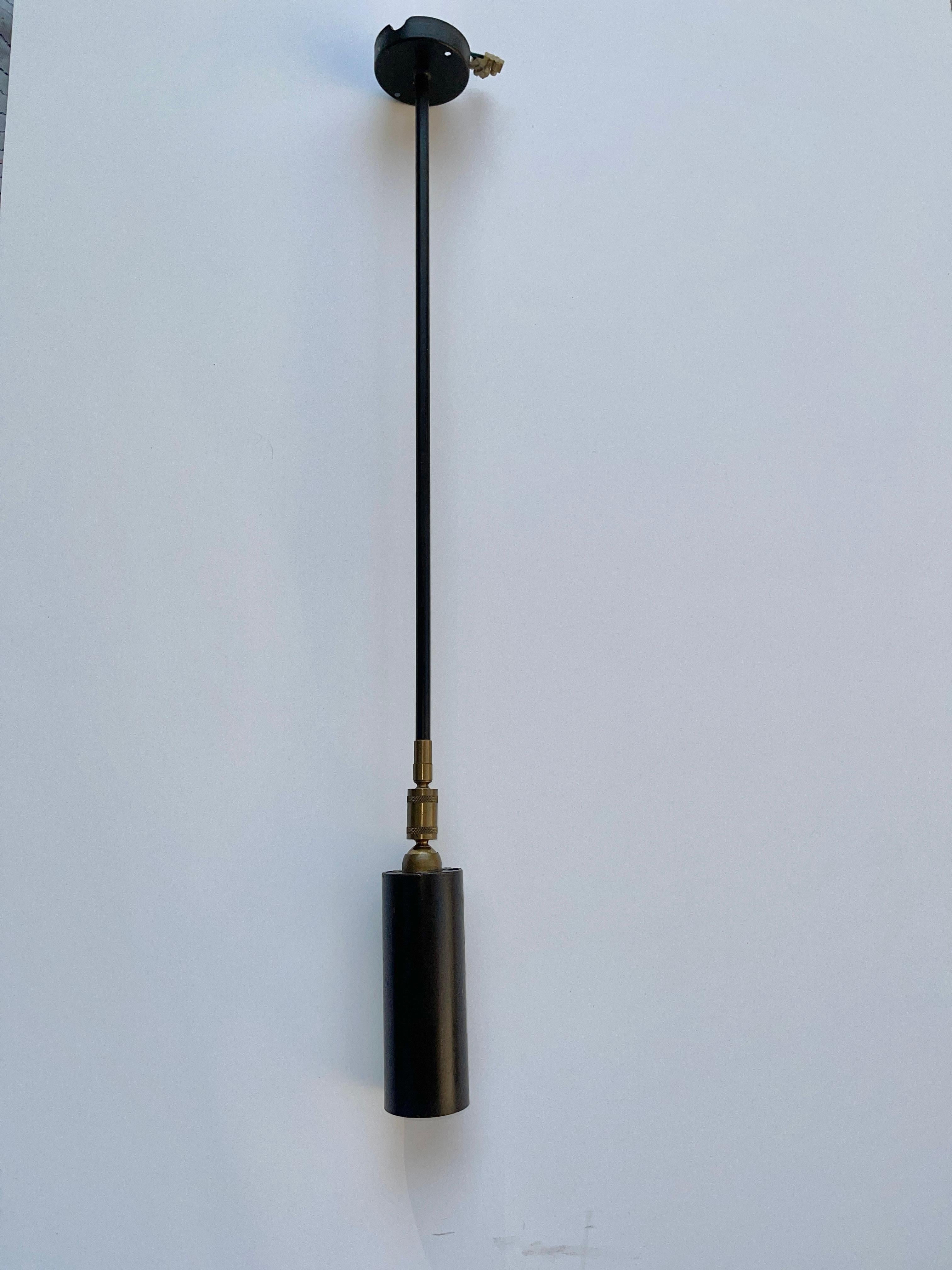 Enameled Jean Rene Caillette for Parscot Suspension Spot Light For Sale