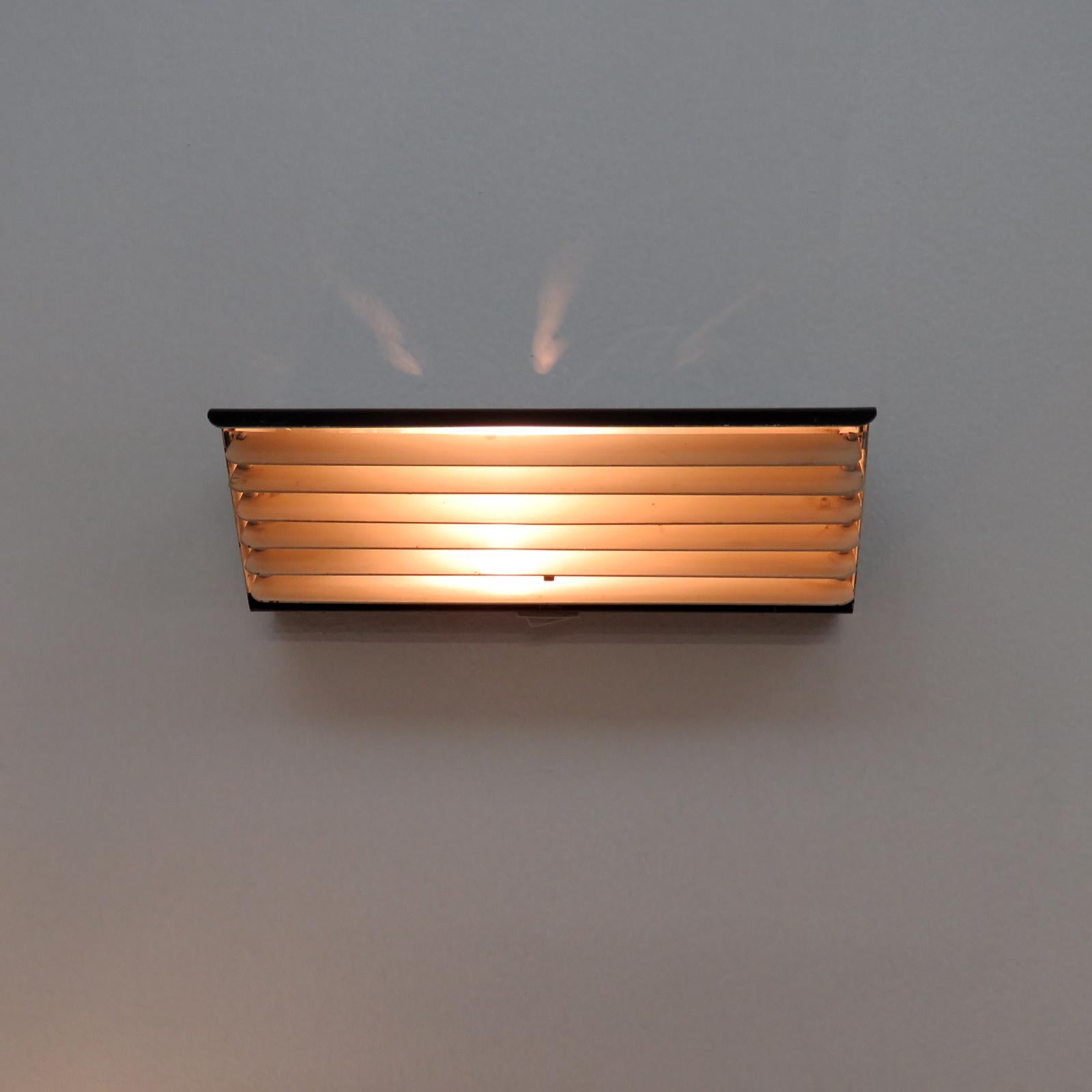 Metal Jacques Biny for Luminalite Edition Model '212' Wall Lights