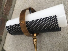 Jacques Biny, in the Style of Double Walled Wall Lamp, circa 1950