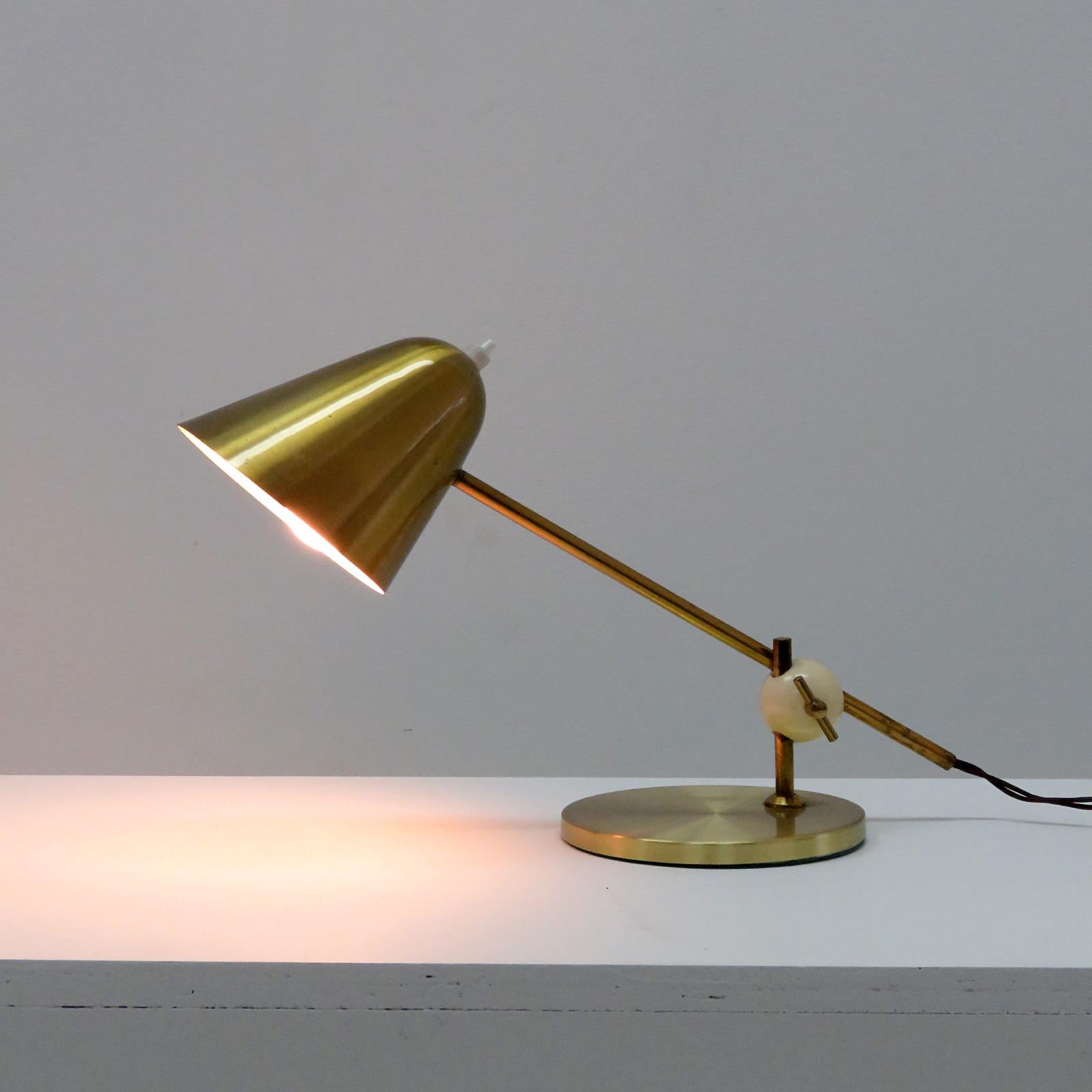 Jacques Biny Table Lamp, 1950 For Sale 3