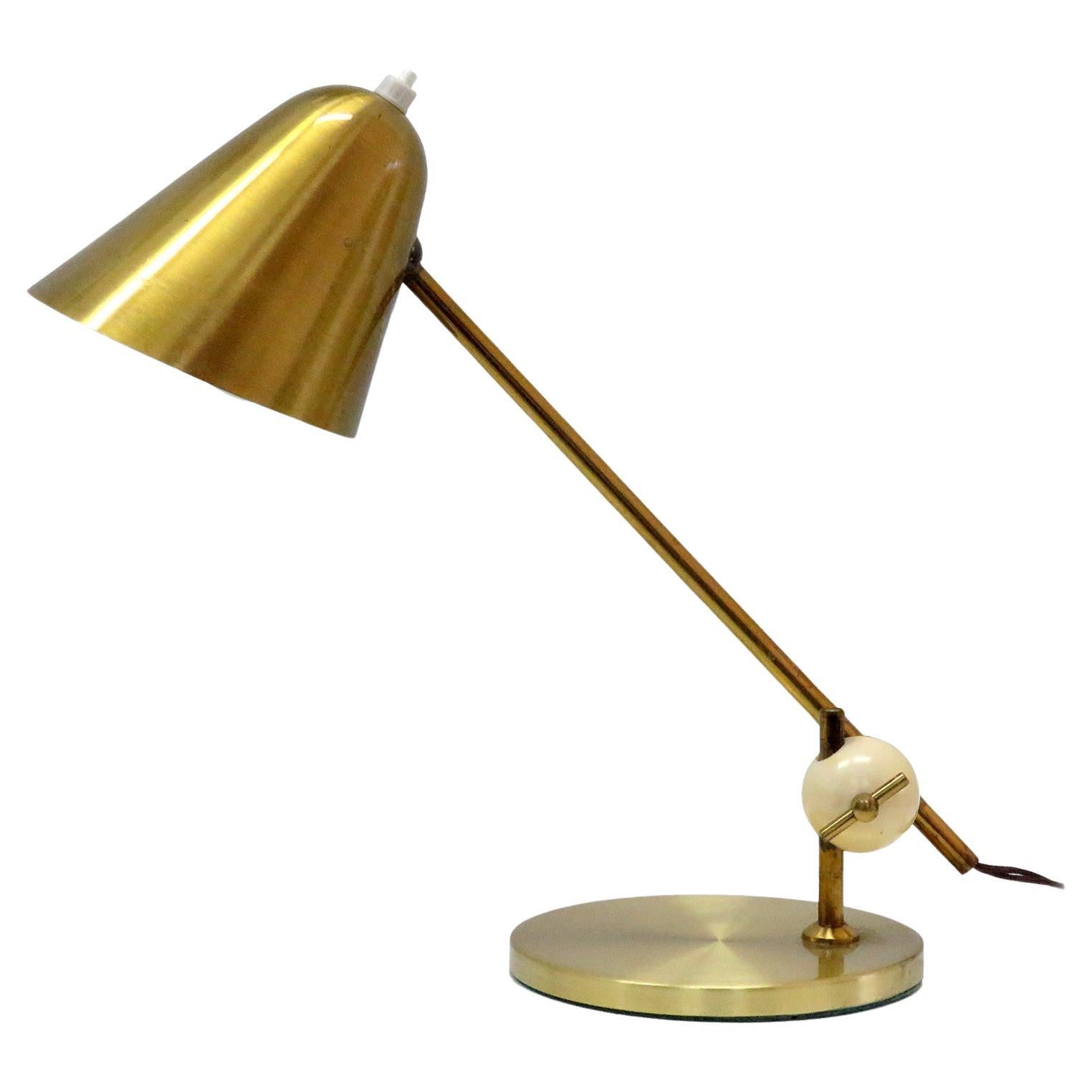 Jacques Biny Table Lamp, 1950 For Sale