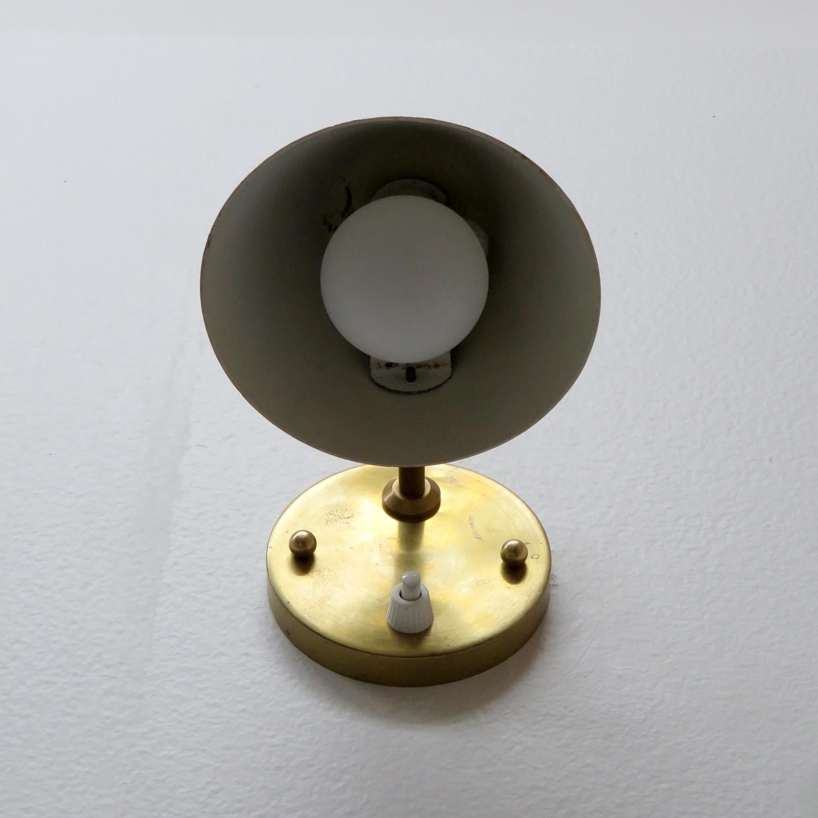 Mid-20th Century Jacques Biny Wall Light, 1950 For Sale