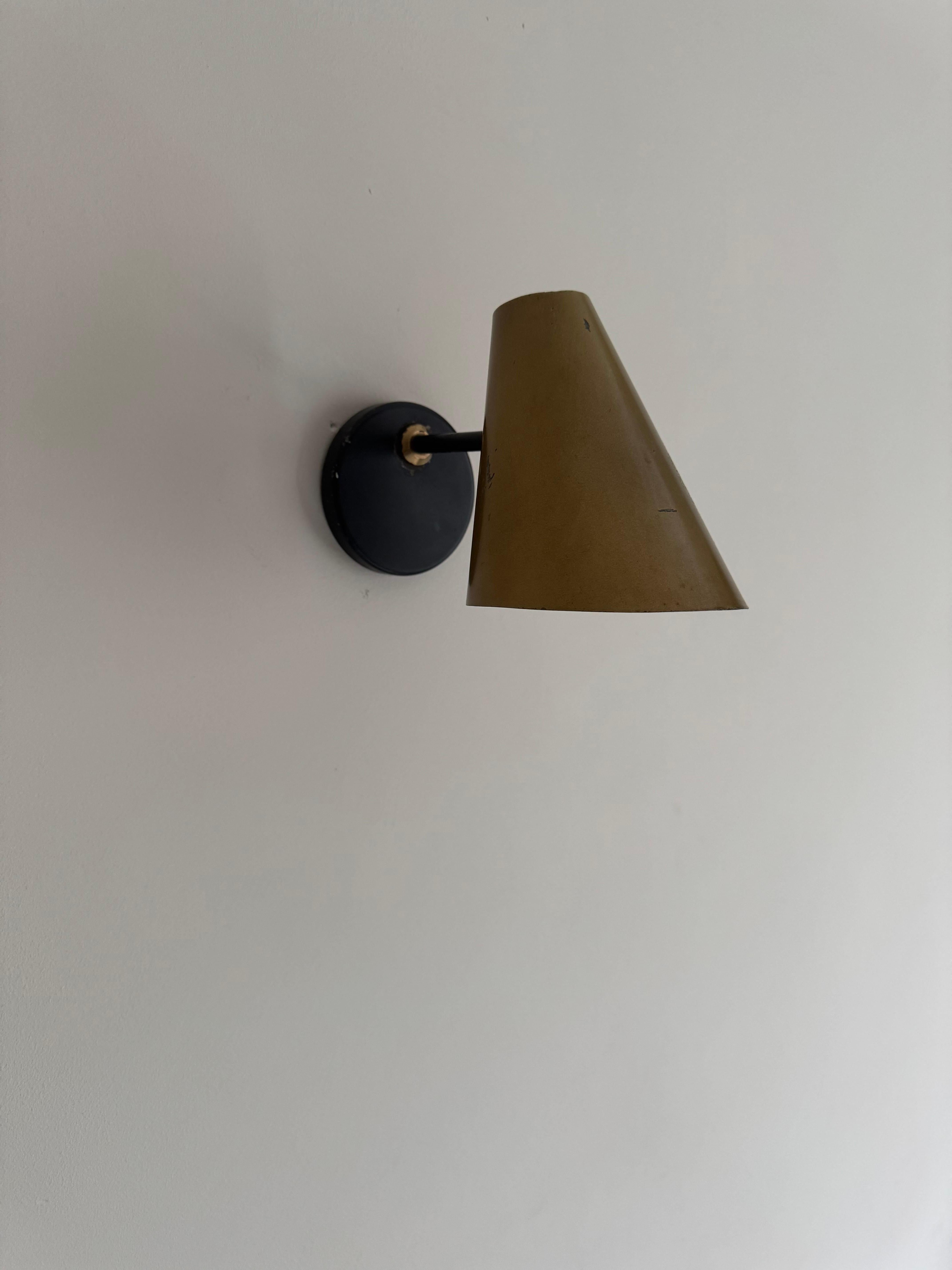 Mid-Century Modern Jacques Biny wall light c.I.C. en vente