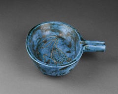 Jacques BLIN '1920-1995' Petit cendrier, Céramique émaillée, Circa 1950