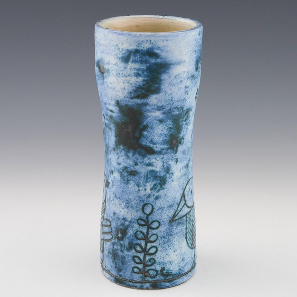 French Jacques Blin Blue Vase, c1965