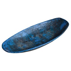 Jacques Blin, ovale Schale aus Keramik