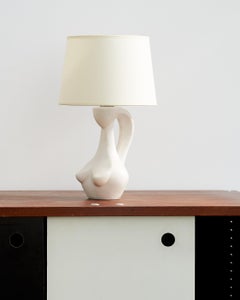 Lampe de table en céramique Jacques Blin, vers 1950