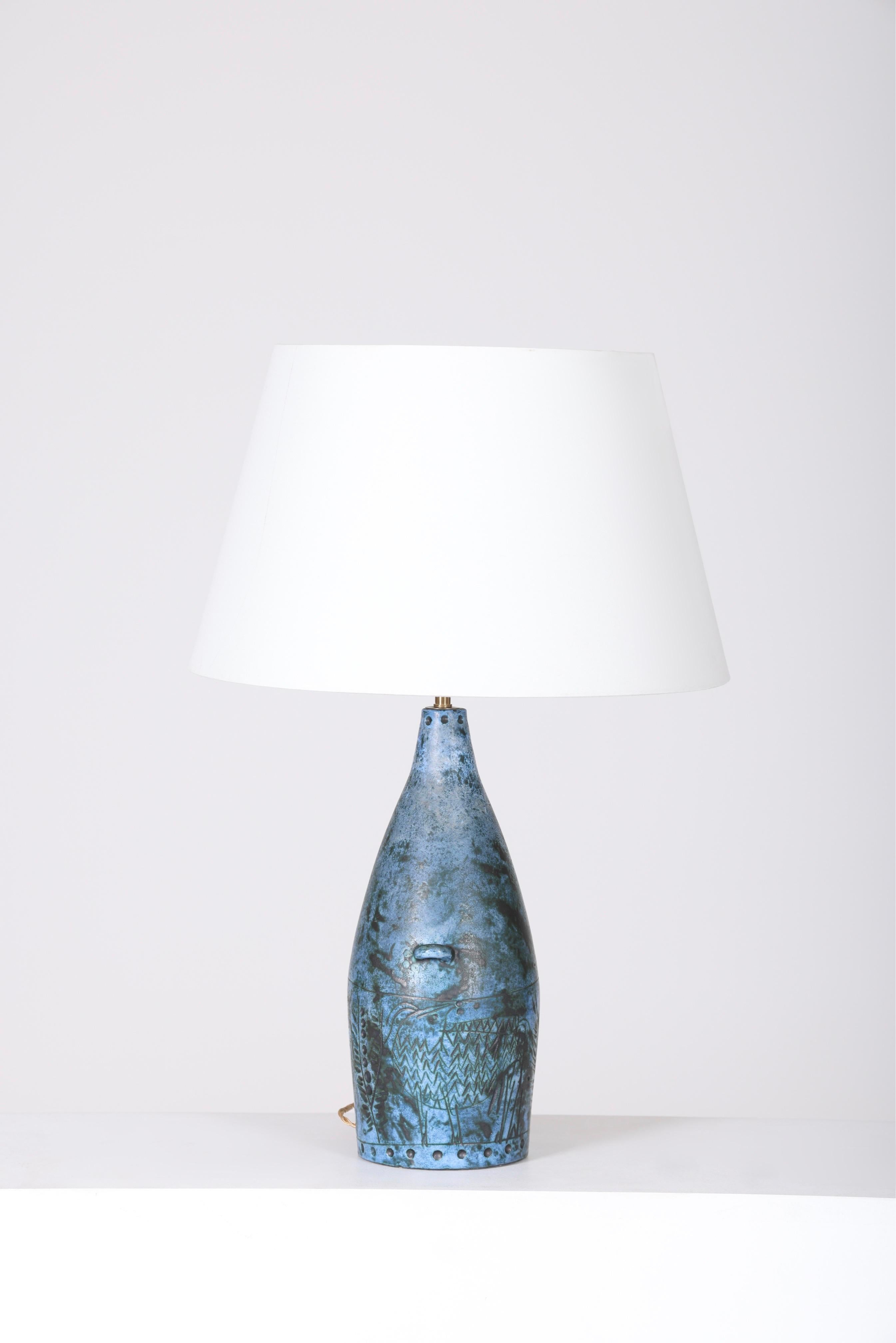Jacques Blin Ceramic Table Lamp 1