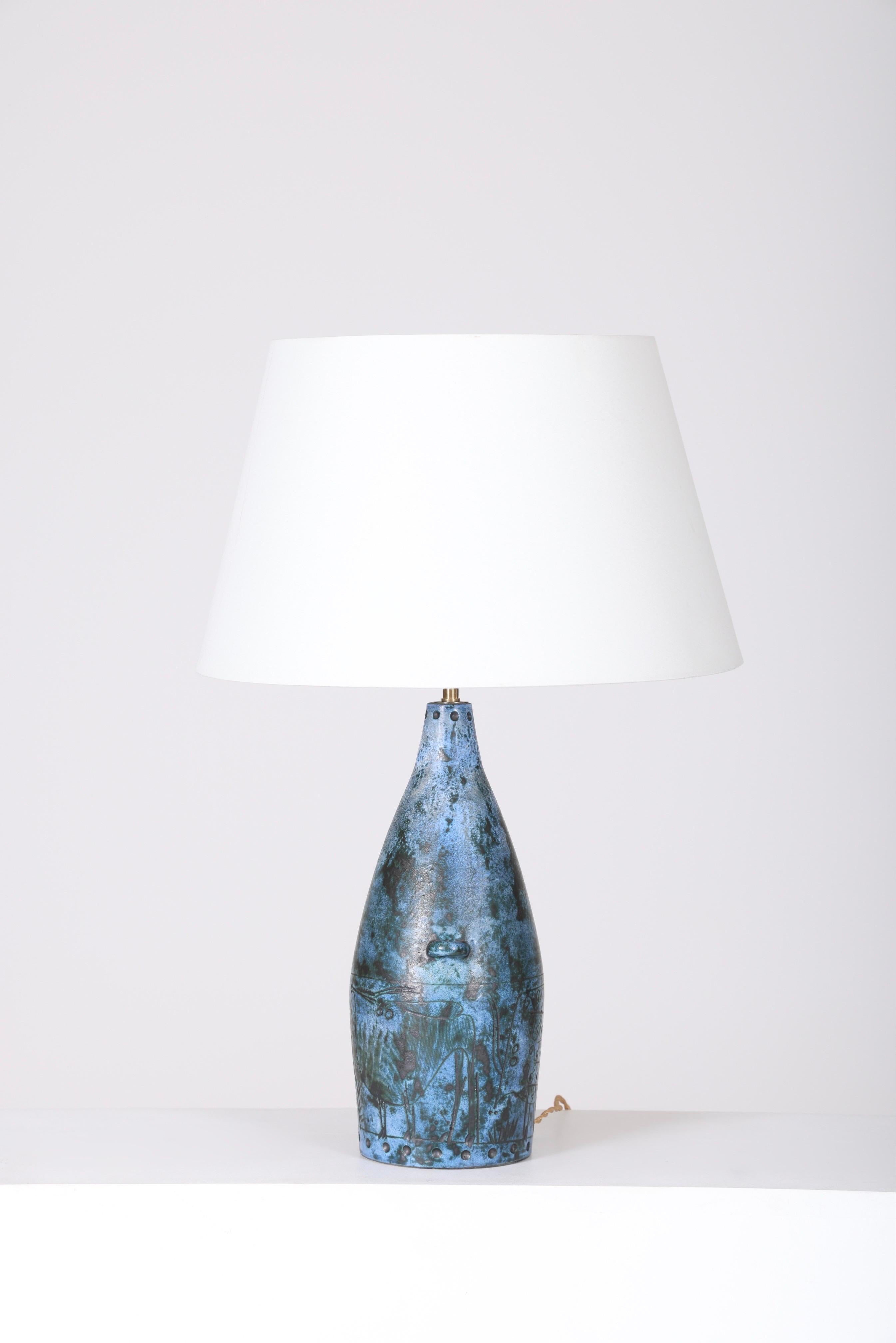 Jacques Blin Ceramic Table Lamp 2