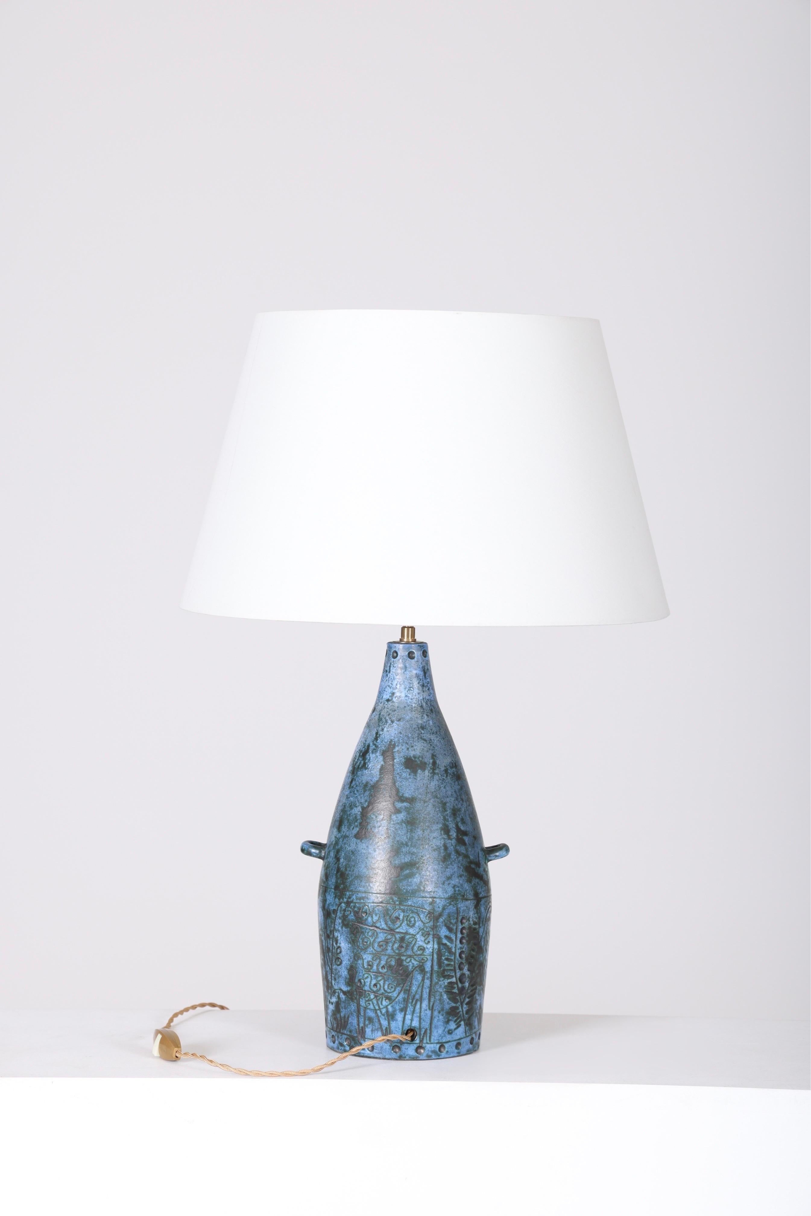 Jacques Blin Ceramic Table Lamp 3