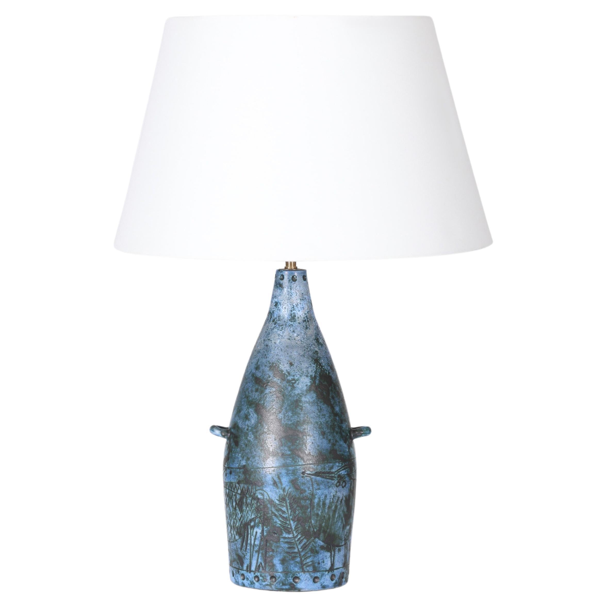 Jacques Blin Ceramic Table Lamp