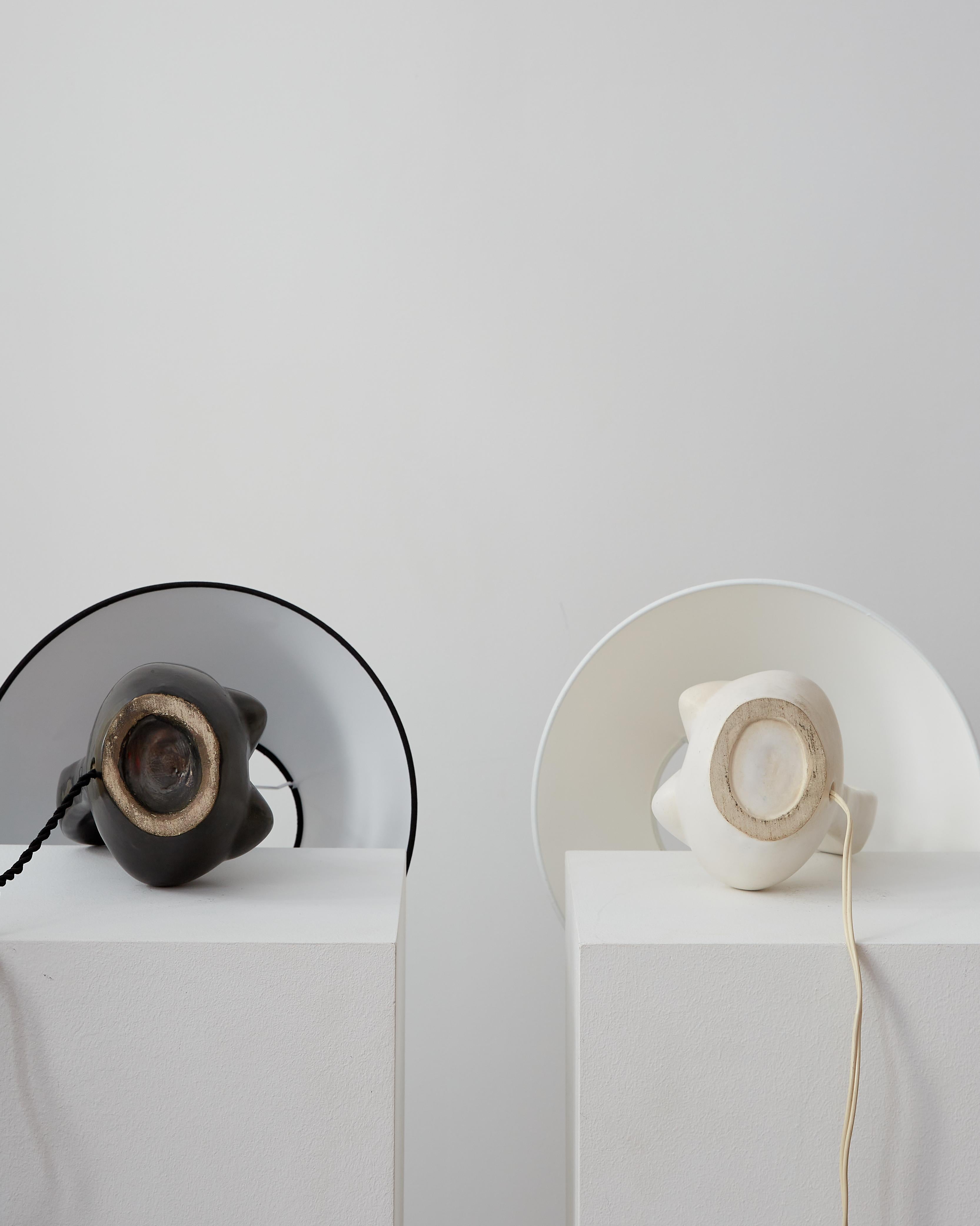 Mid-Century Modern Lampes de table en céramique de Jacques Blin, vers 1955 en vente