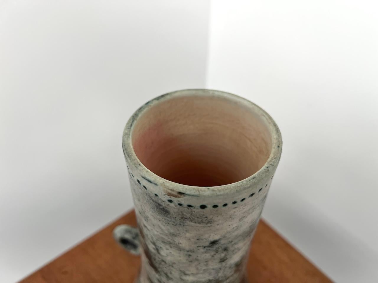 Ceramica Jacques Blin, grande vaso svasato, 1950 circa, Francia in vendita