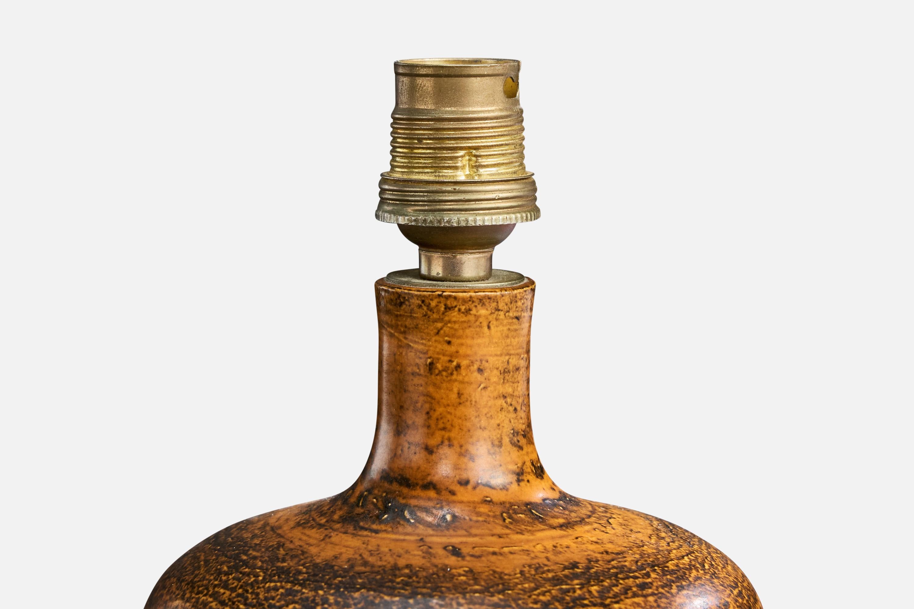 Jacques Blin, Lámpara de sobremesa, Cerámica, Francia, Años 60 Francés en venta