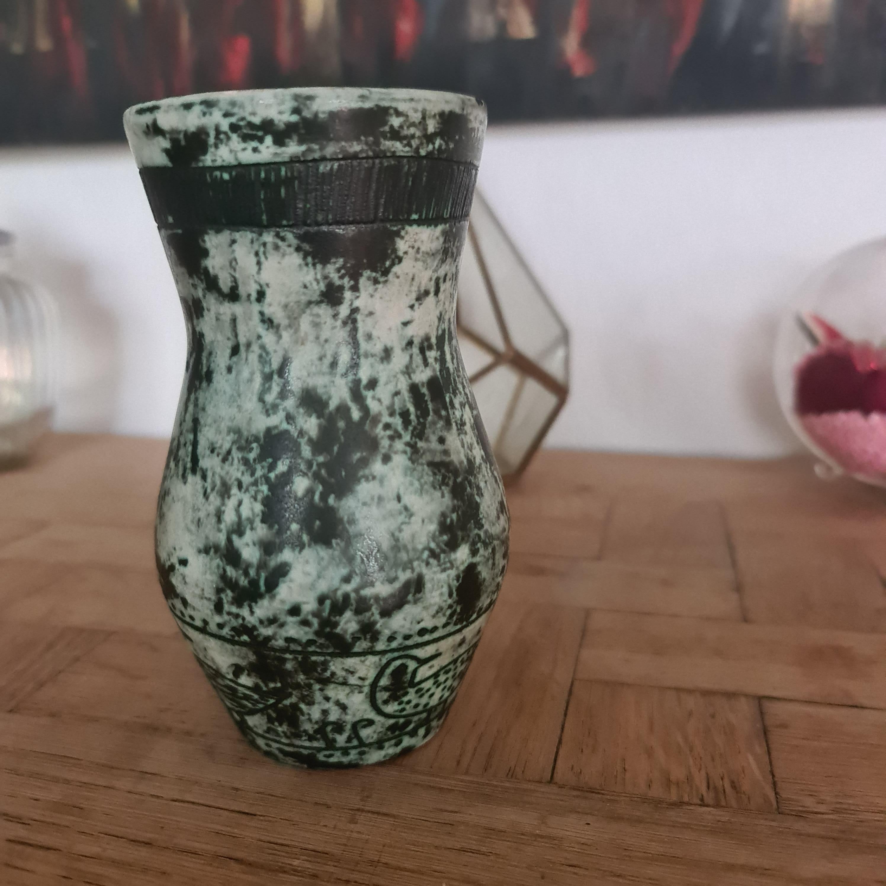 Jacques Blin Vase  In Good Condition For Sale In TARBES, FR