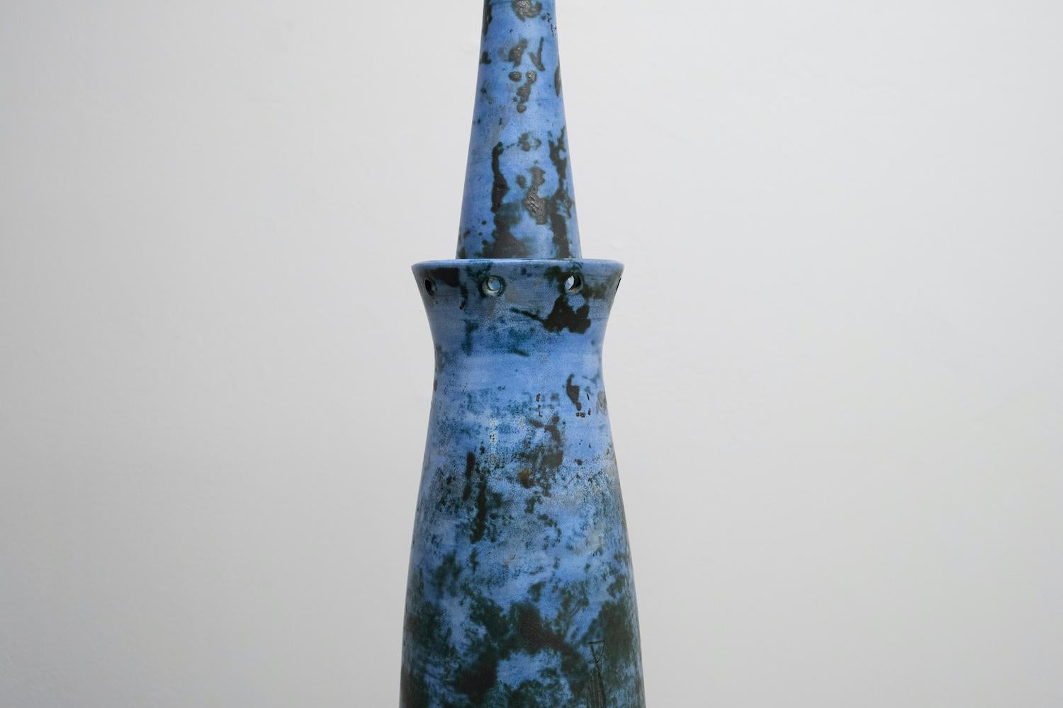 Grande lampe en céramique de Jacques Blin  en vente 2