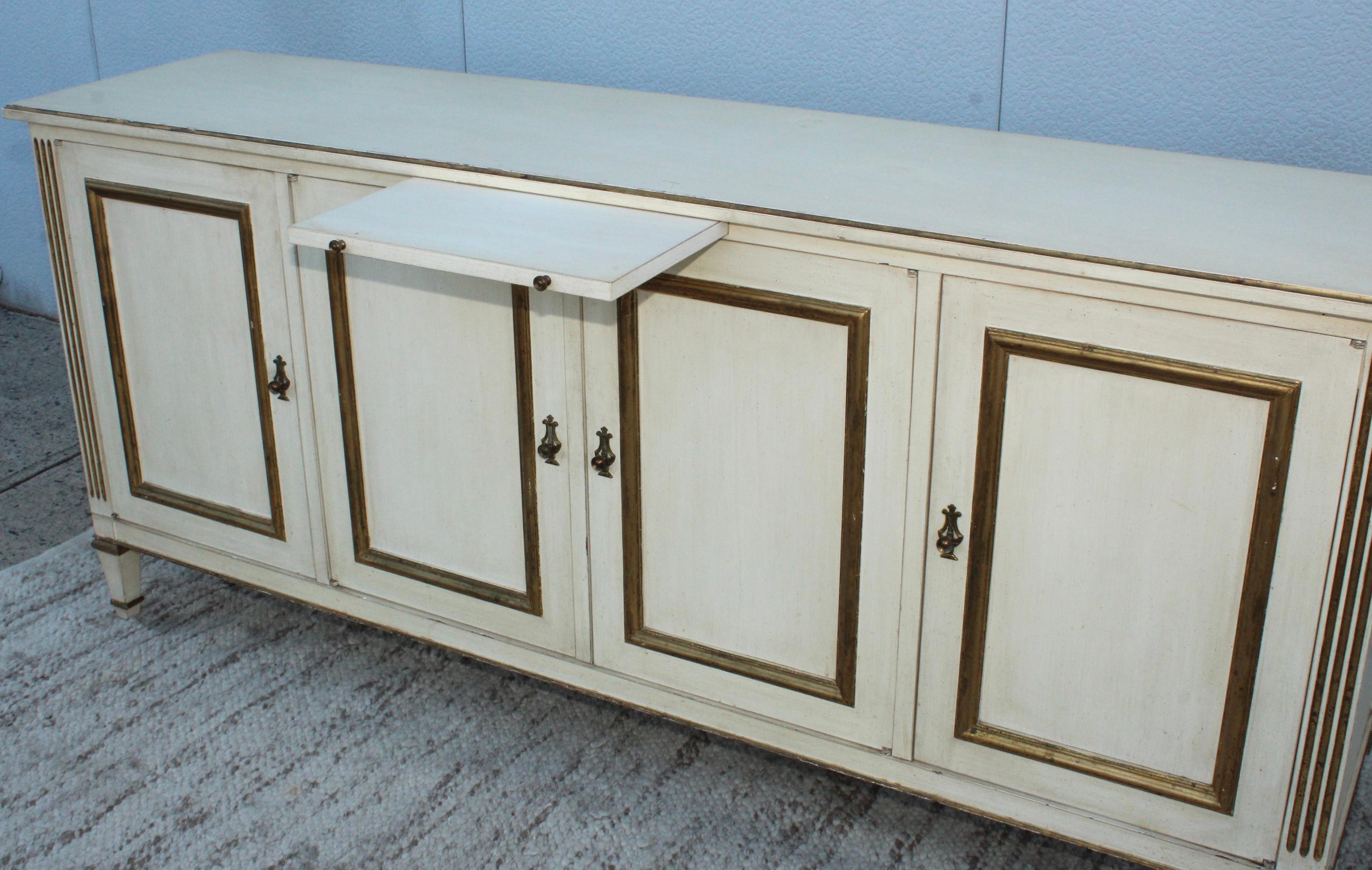 Hollywood Regency Jacques Bodart French Style Credenza