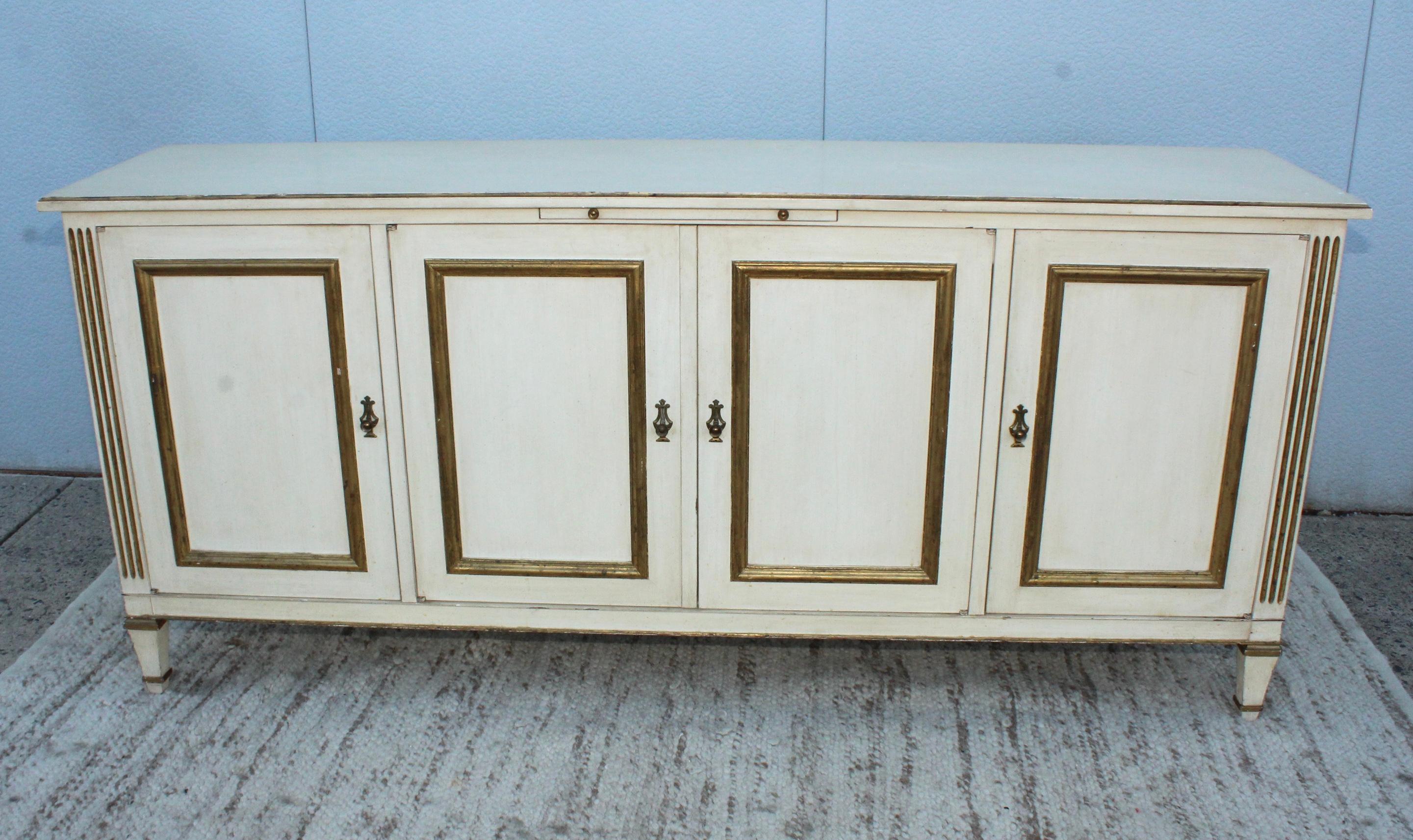 Jacques Bodart French Style Credenza In Good Condition In New York, NY
